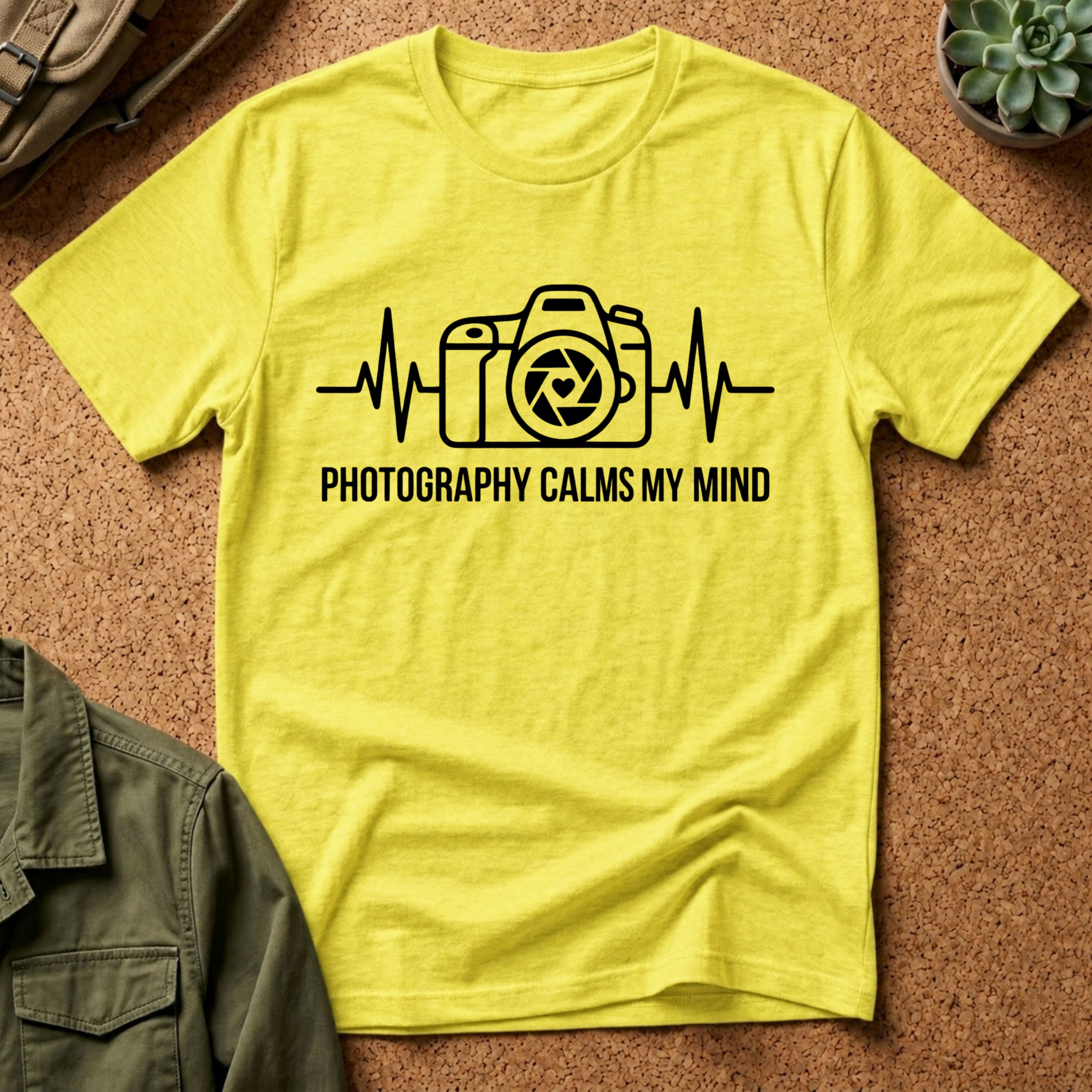 Photography Calms My Mind T-Shirt