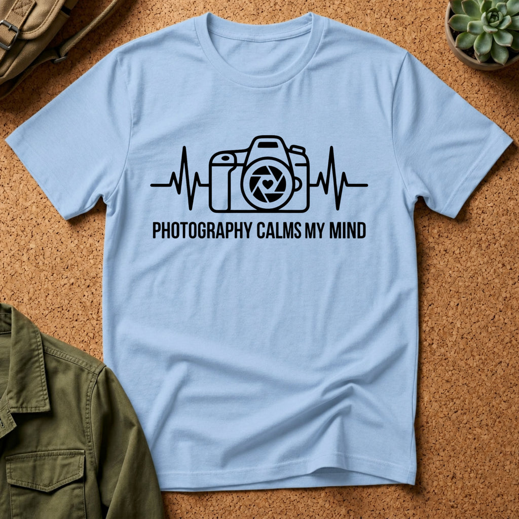 Photography Calms My Mind T-Shirt