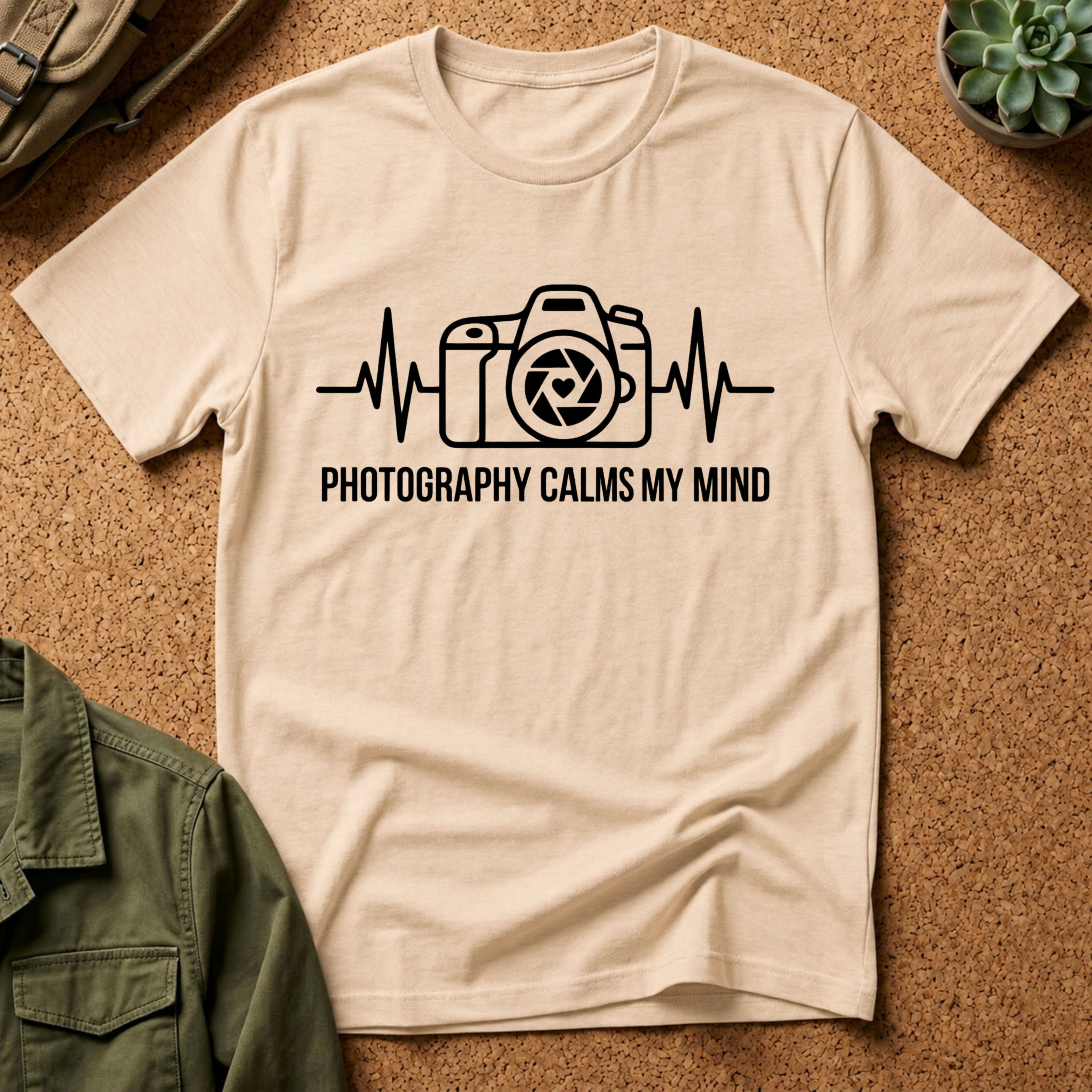 Photography Calms My Mind T-Shirt