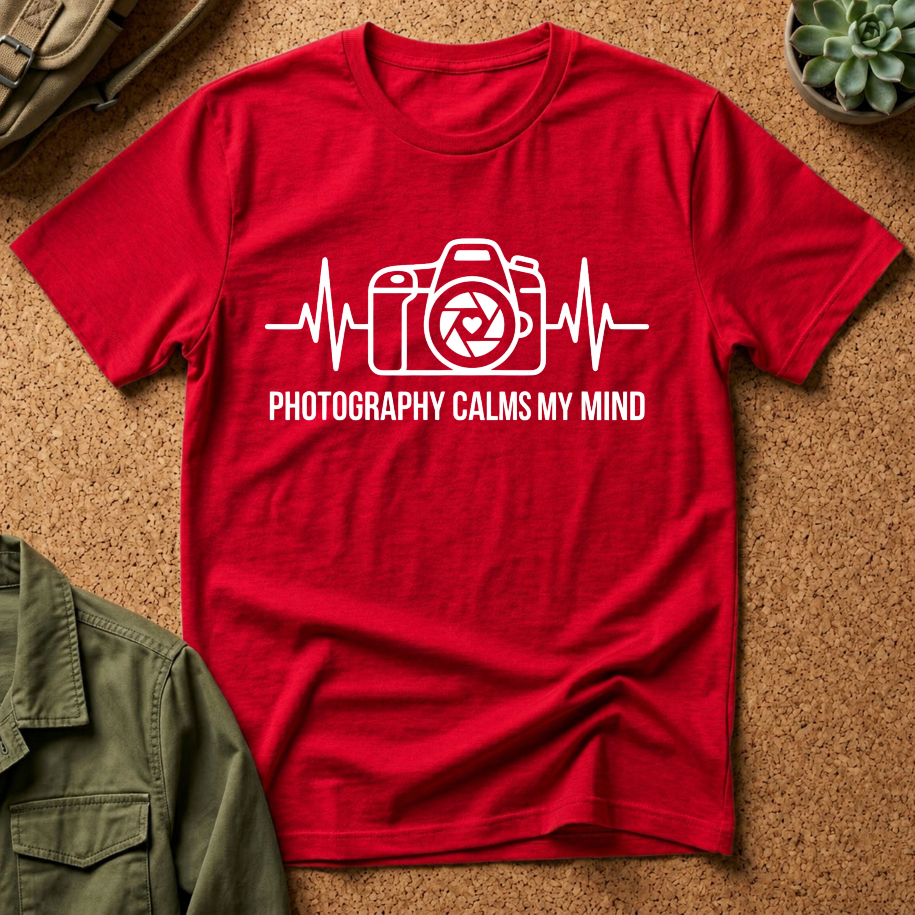 Photography Calms My Mind T-Shirt