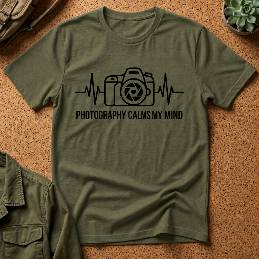 Photography Calms My Mind T-Shirt