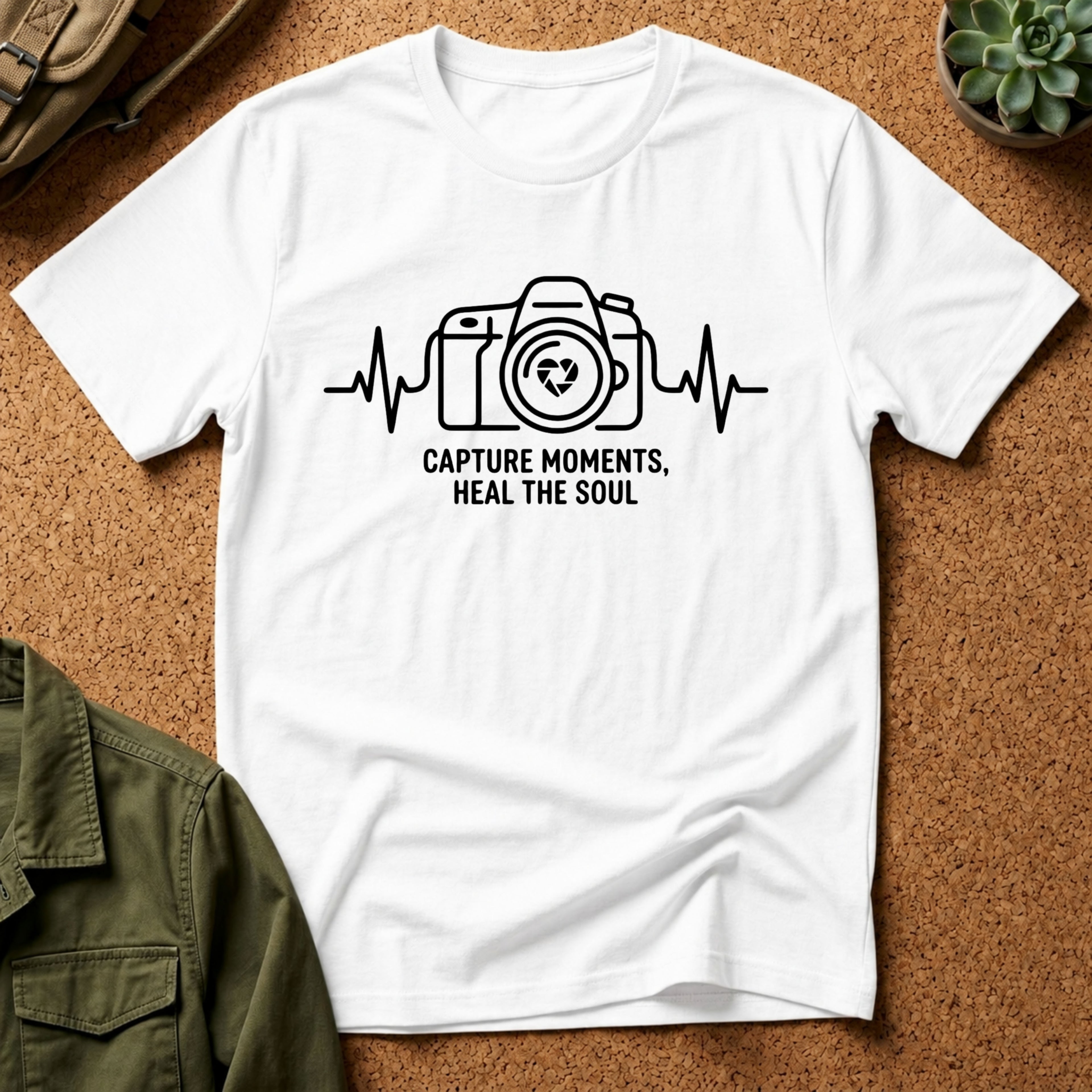 Capture Moments, Heal The Soul T-Shirt