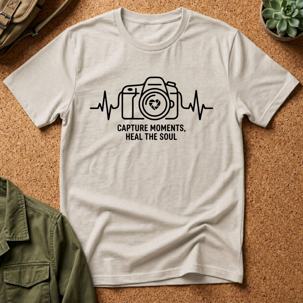 Capture Moments, Heal The Soul T-Shirt
