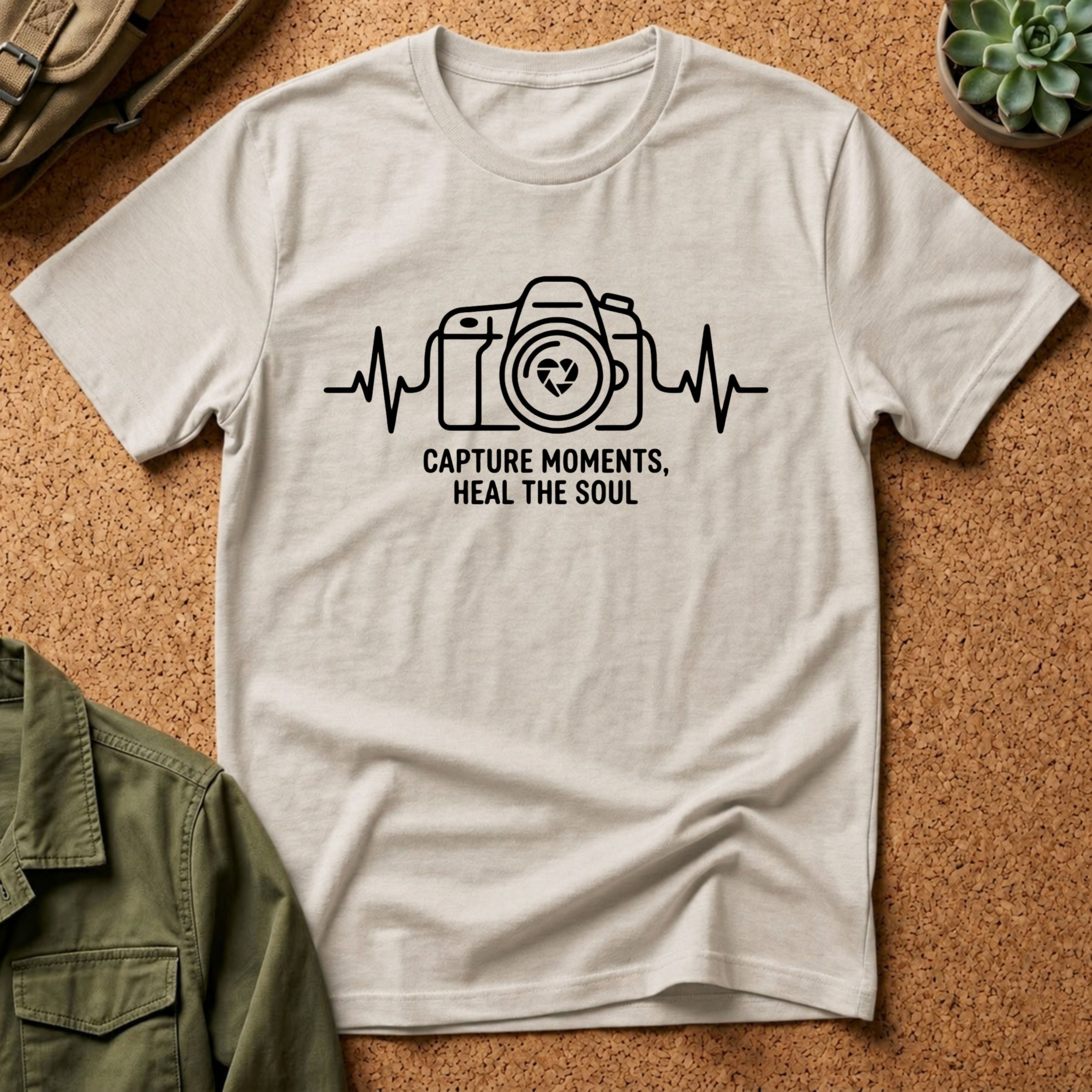 Capture Moments, Heal The Soul T-Shirt