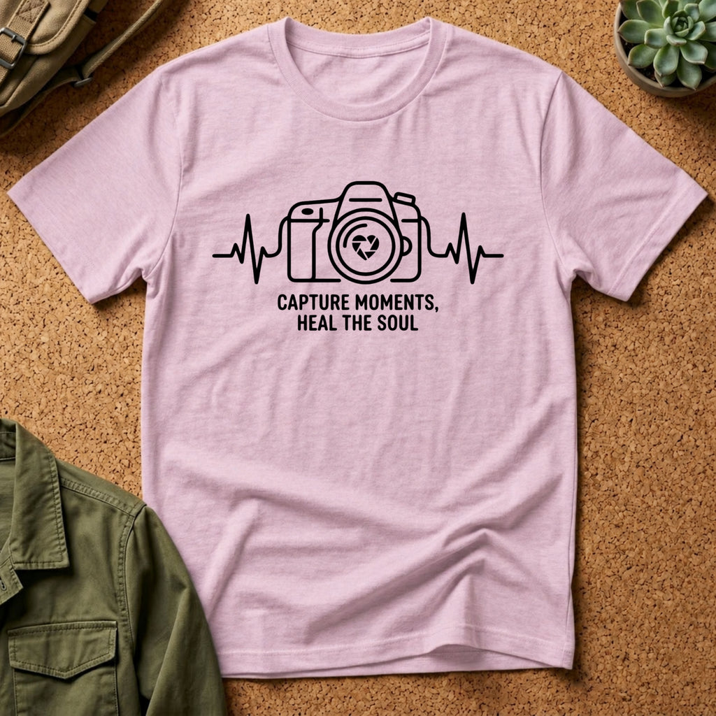 Capture Moments, Heal The Soul T-Shirt