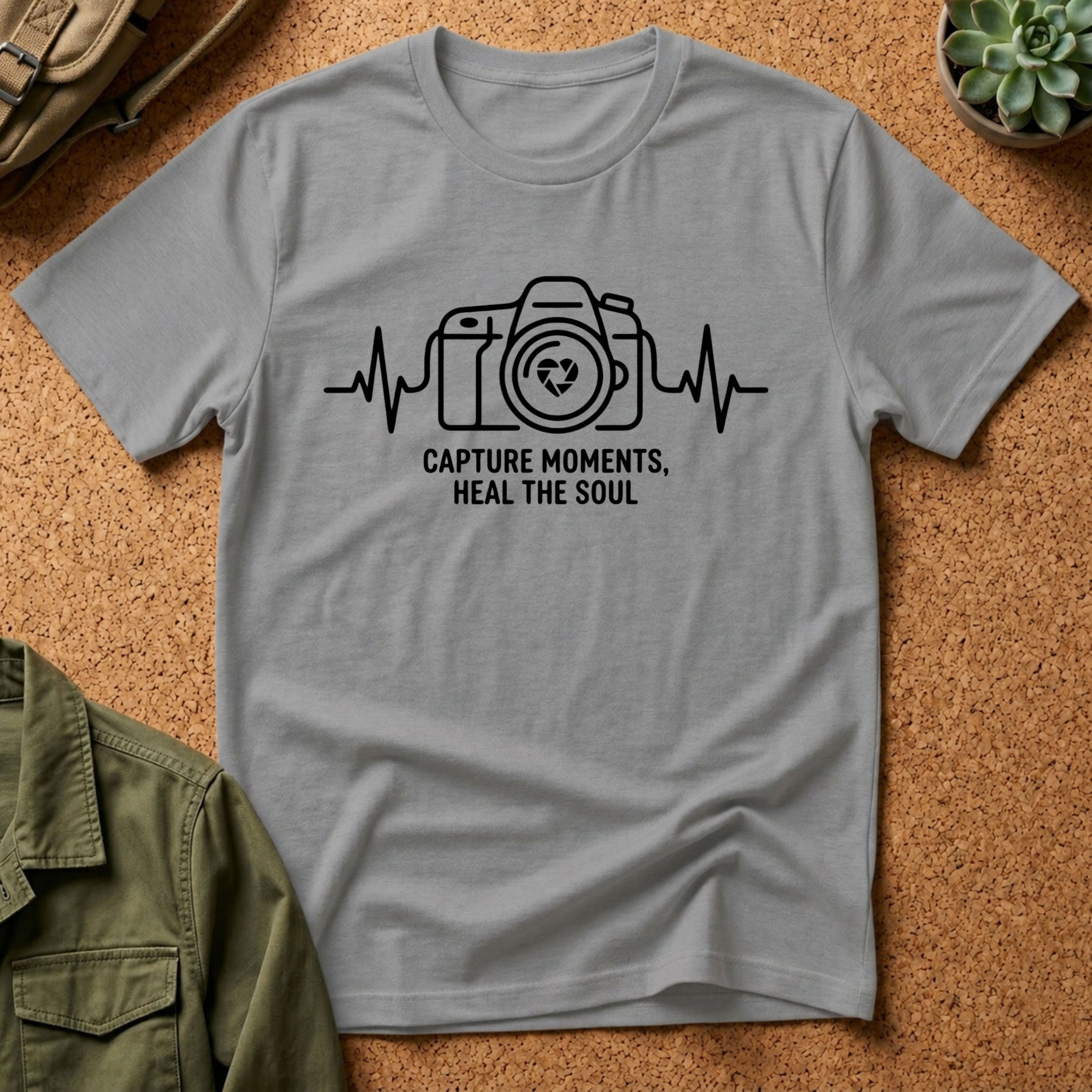 Capture Moments, Heal The Soul T-Shirt