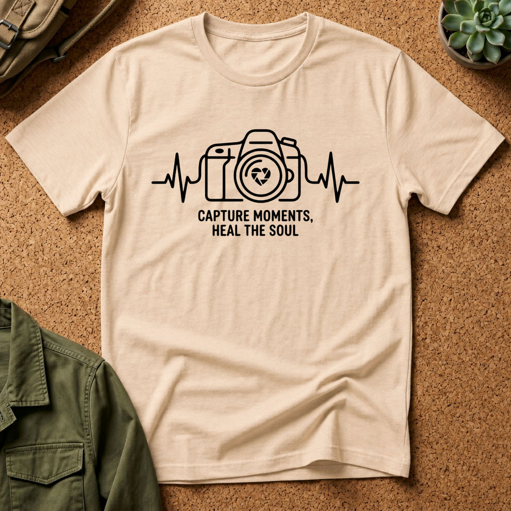 Capture Moments, Heal The Soul T-Shirt