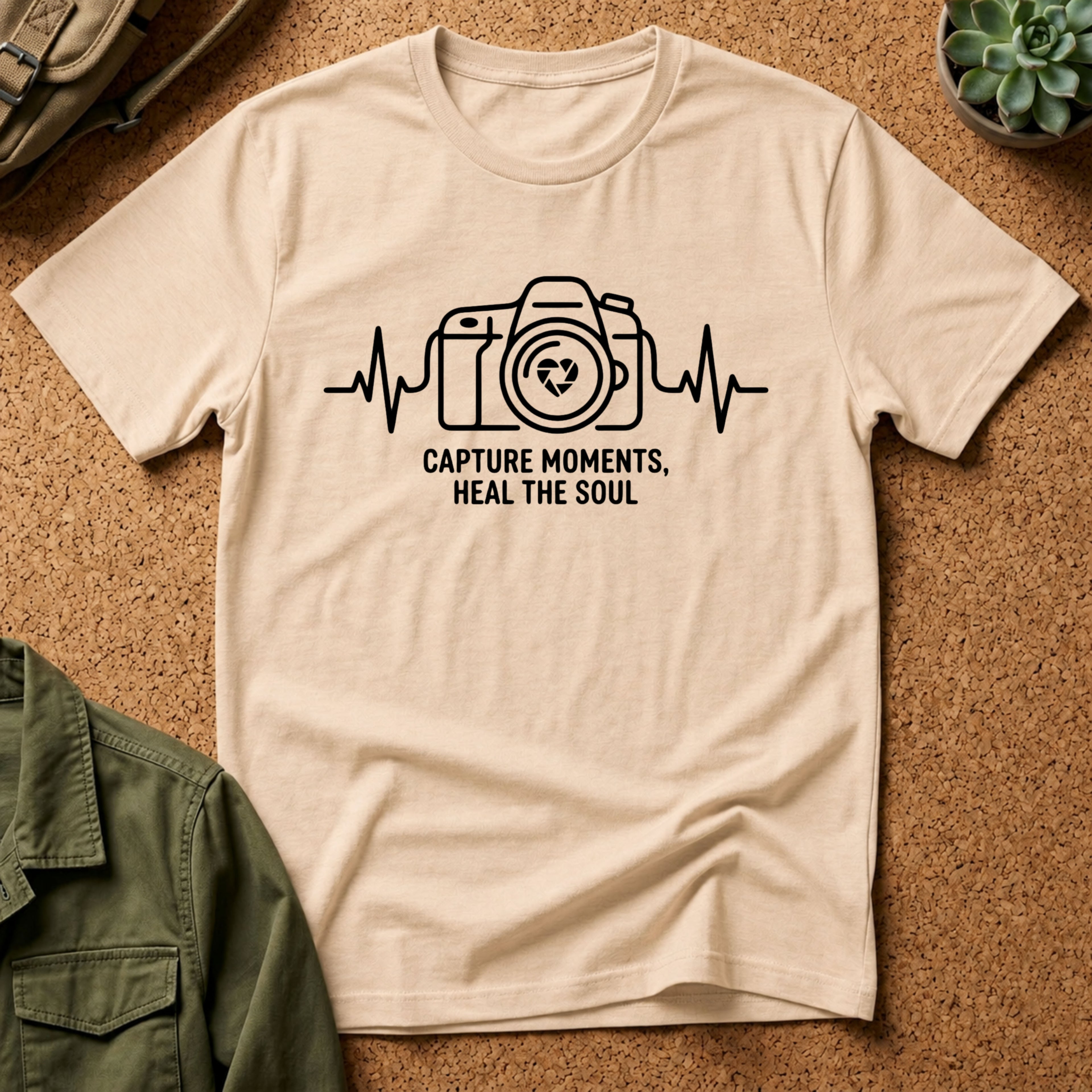 Capture Moments, Heal The Soul T-Shirt