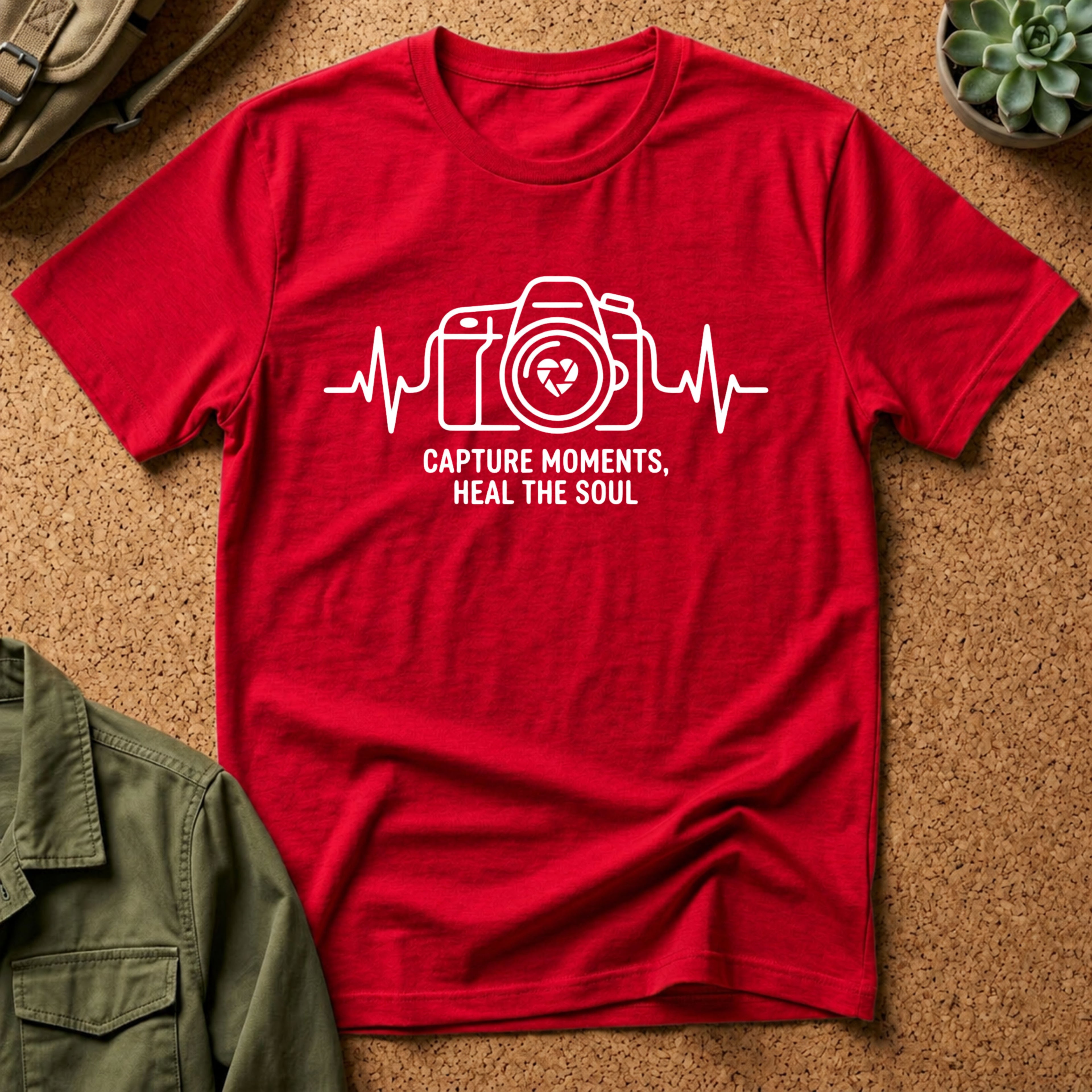 Capture Moments, Heal The Soul T-Shirt