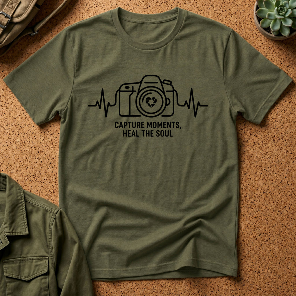Capture Moments, Heal The Soul T-Shirt