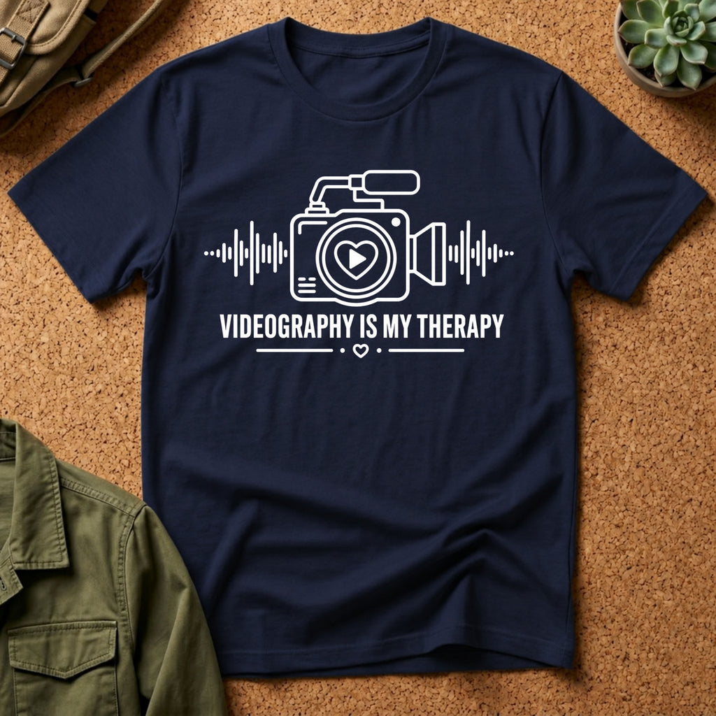 Videography is my Therapy T-Shirt