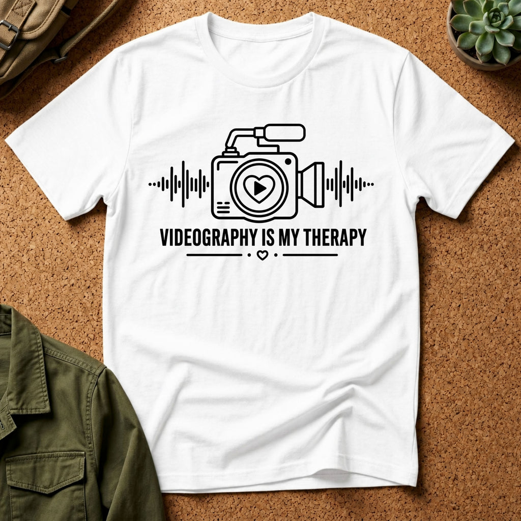Videography is my Therapy T-Shirt
