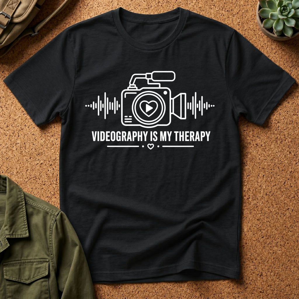 Videography is my Therapy T-Shirt
