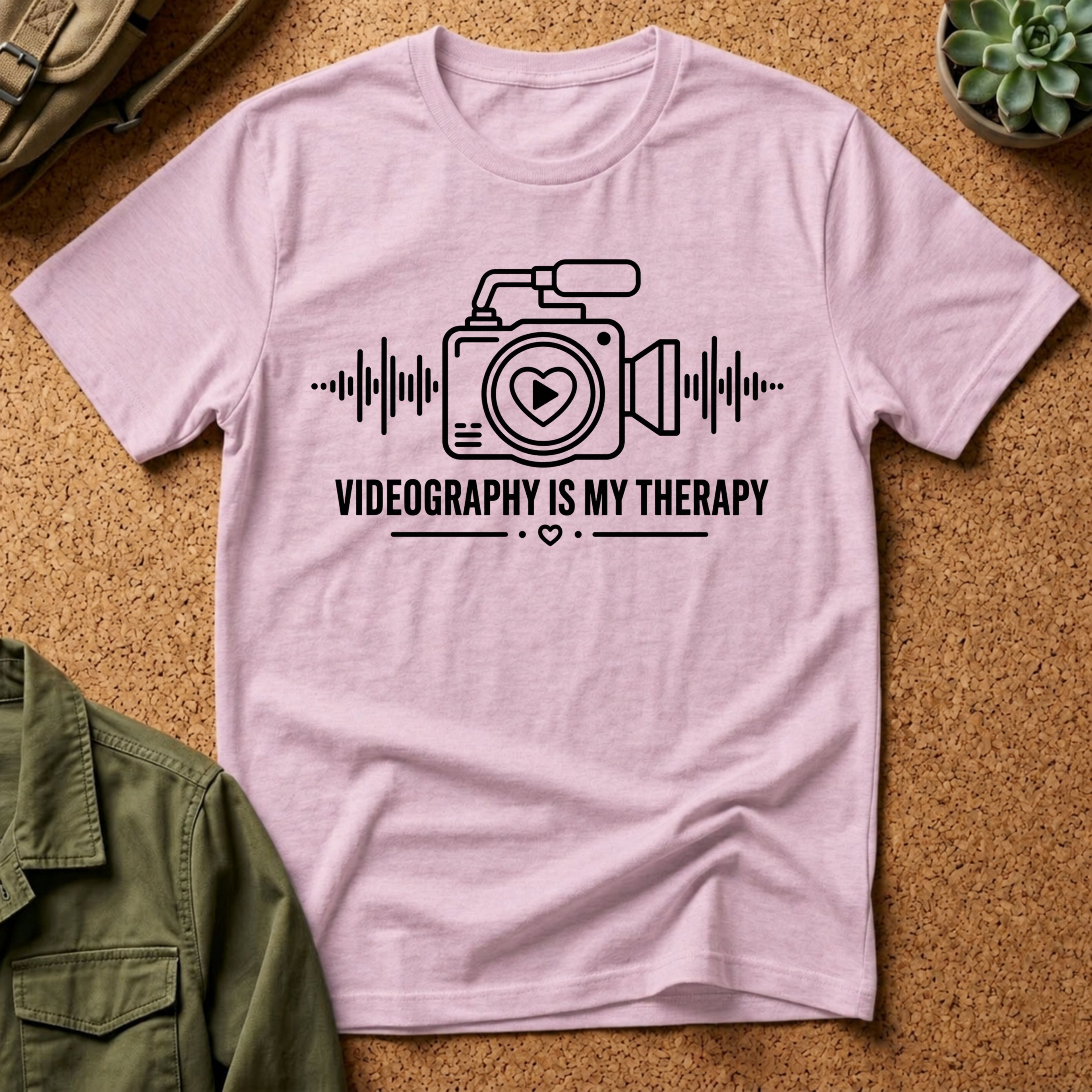Videography is my Therapy T-Shirt