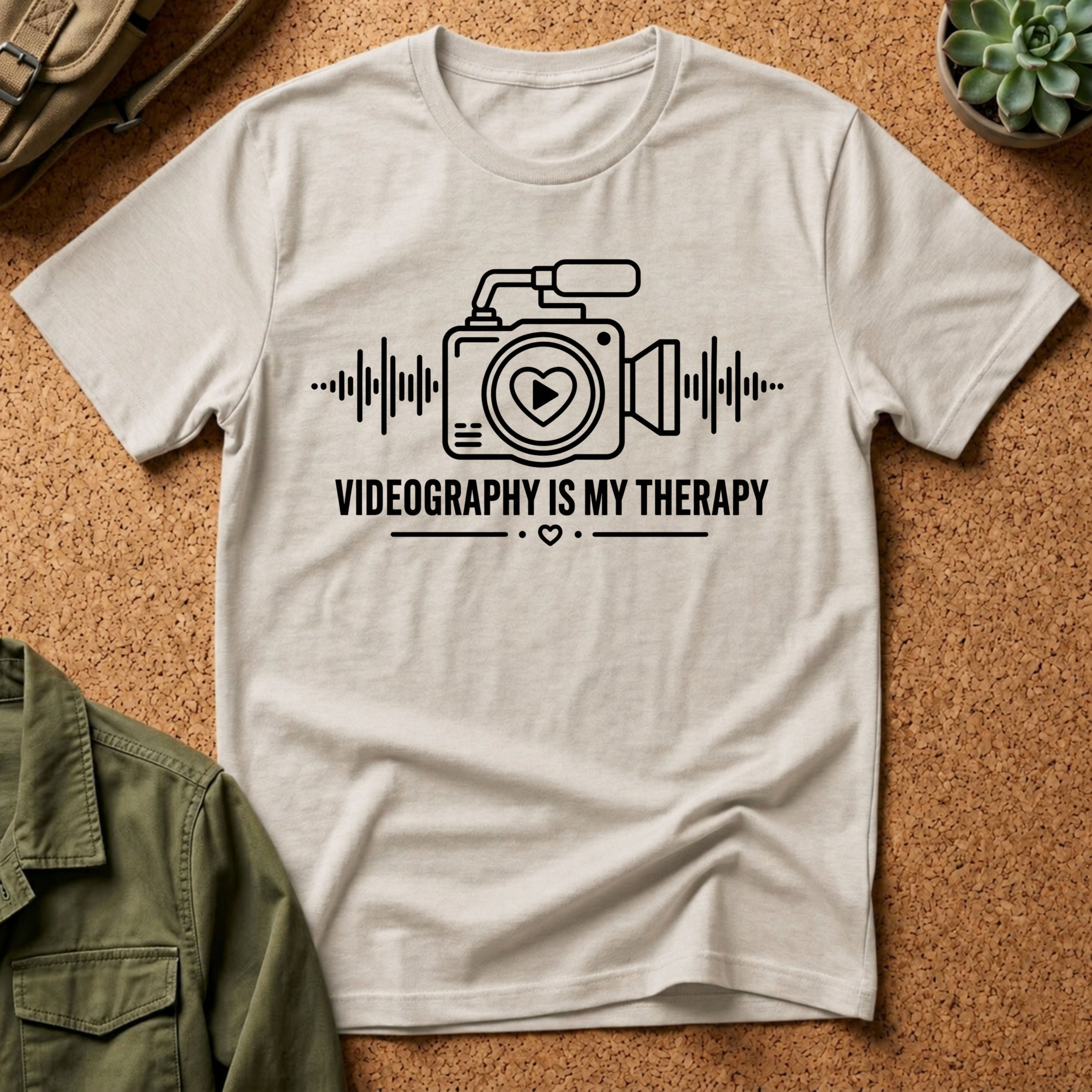 Videography is my Therapy T-Shirt