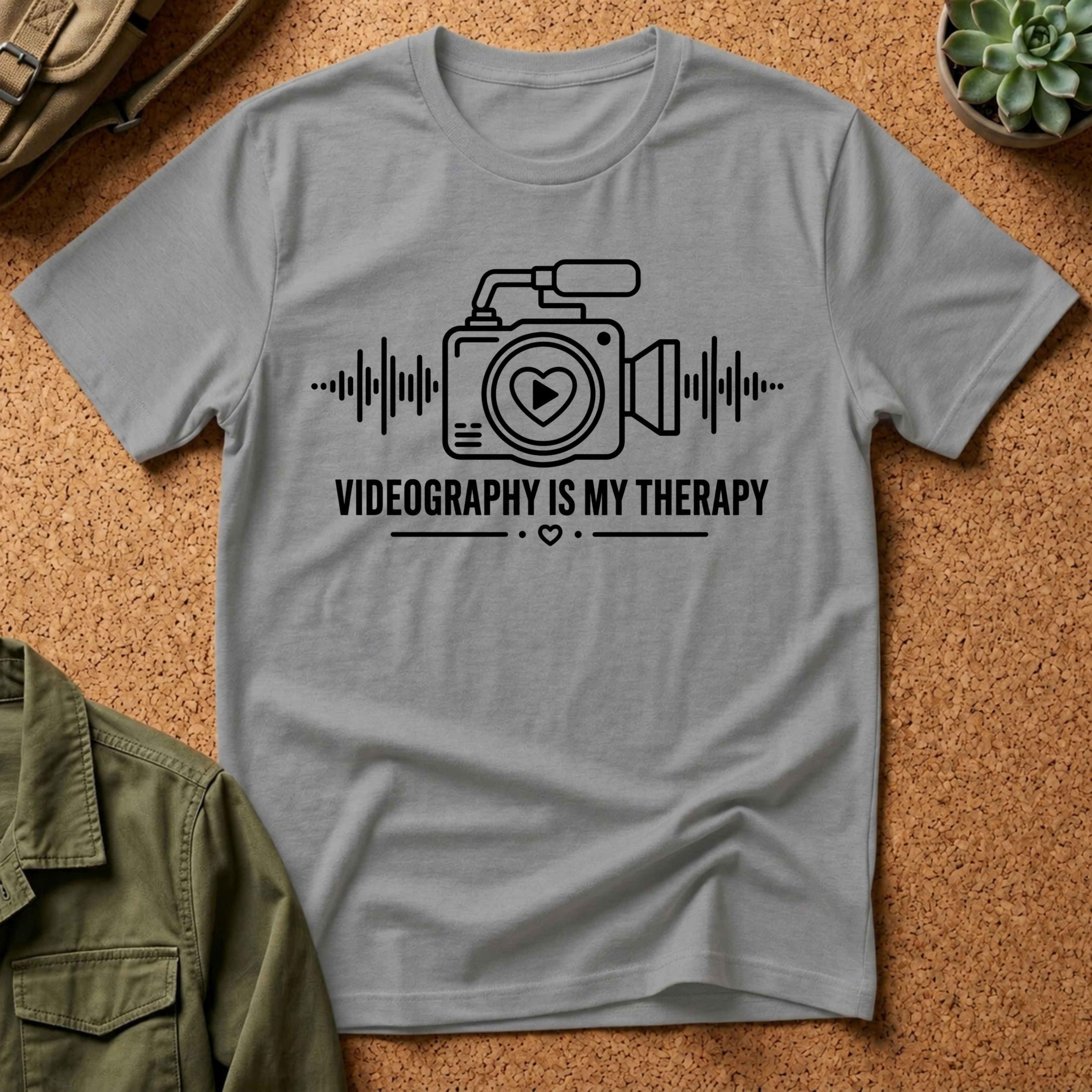 Videography is my Therapy T-Shirt
