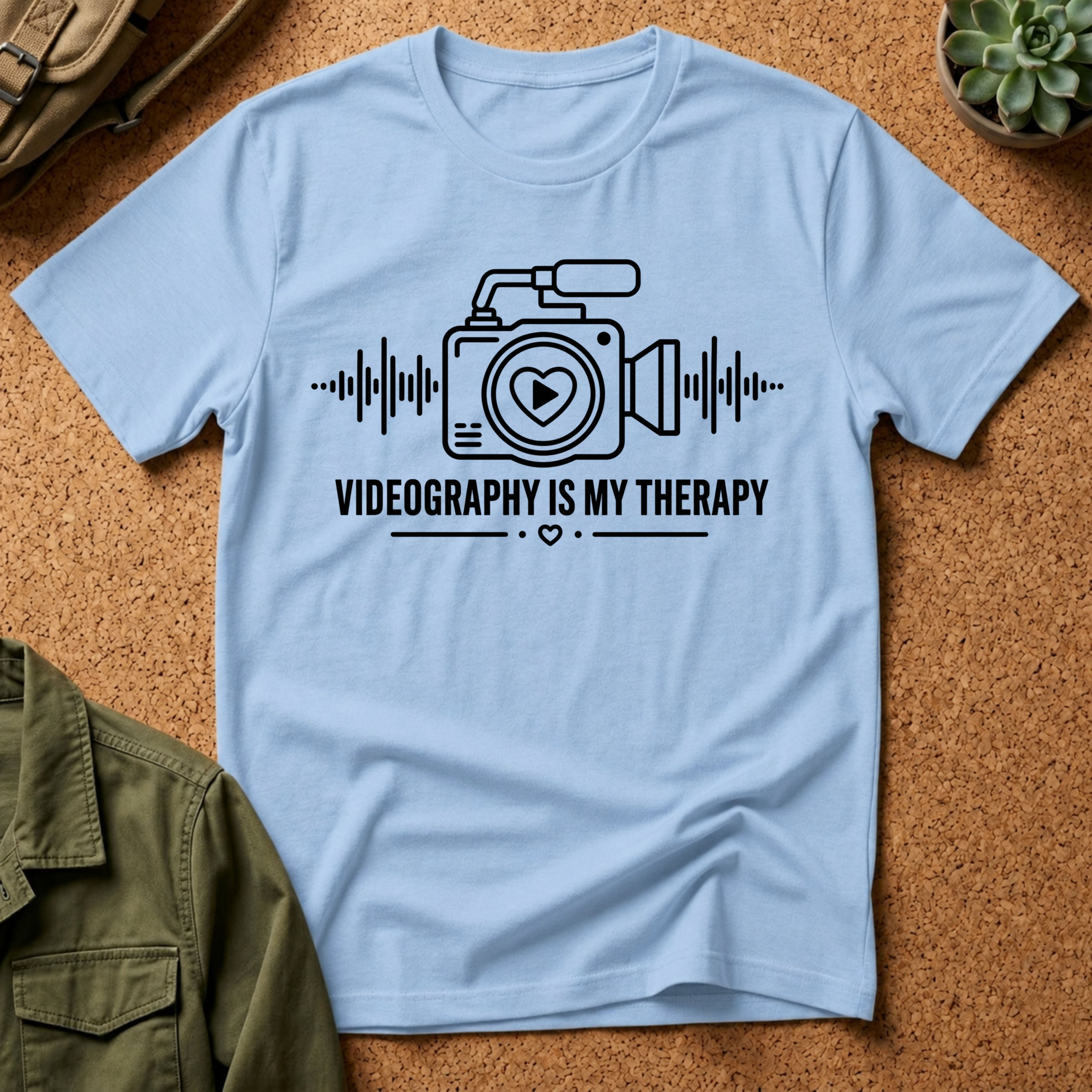 Videography is my Therapy T-Shirt