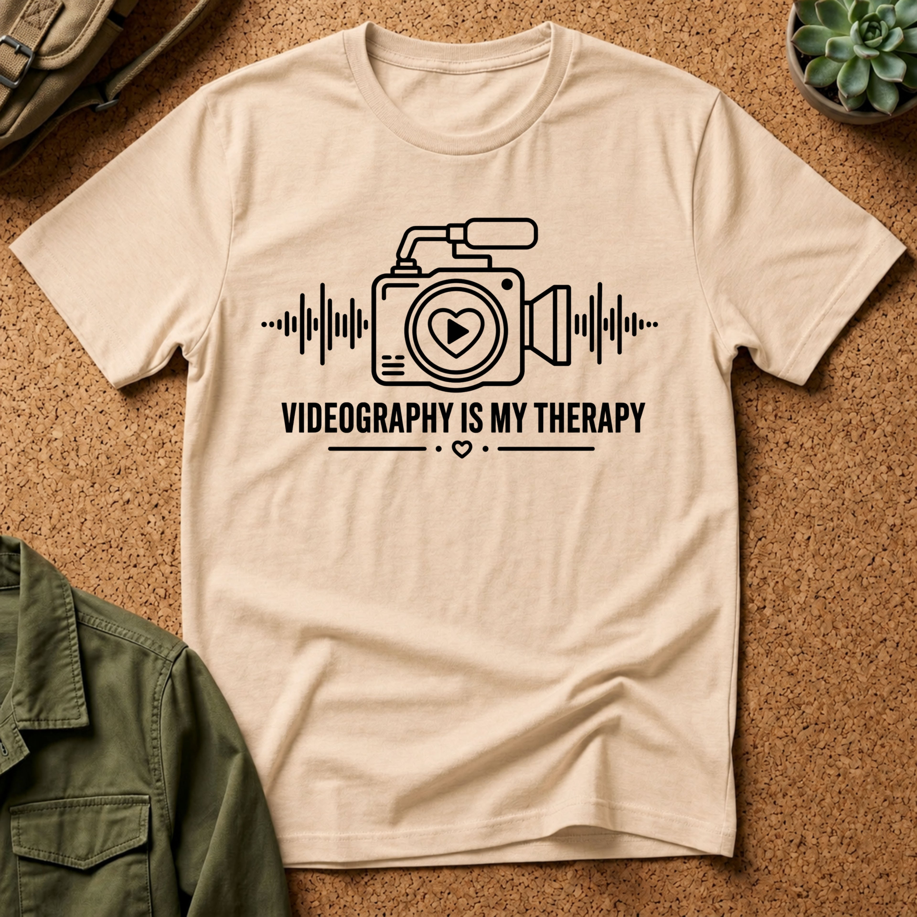 Videography is my Therapy T-Shirt
