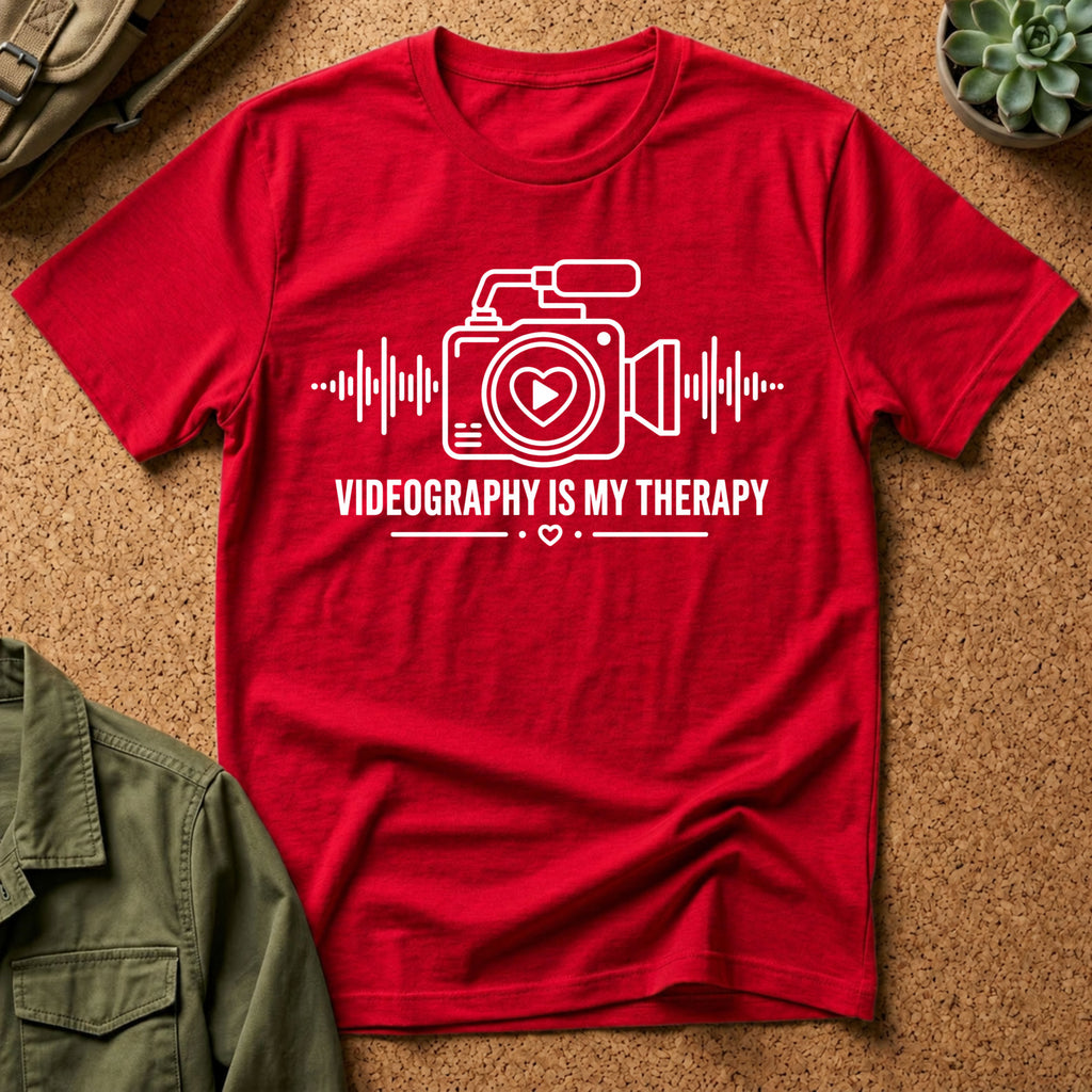 Videography is my Therapy T-Shirt