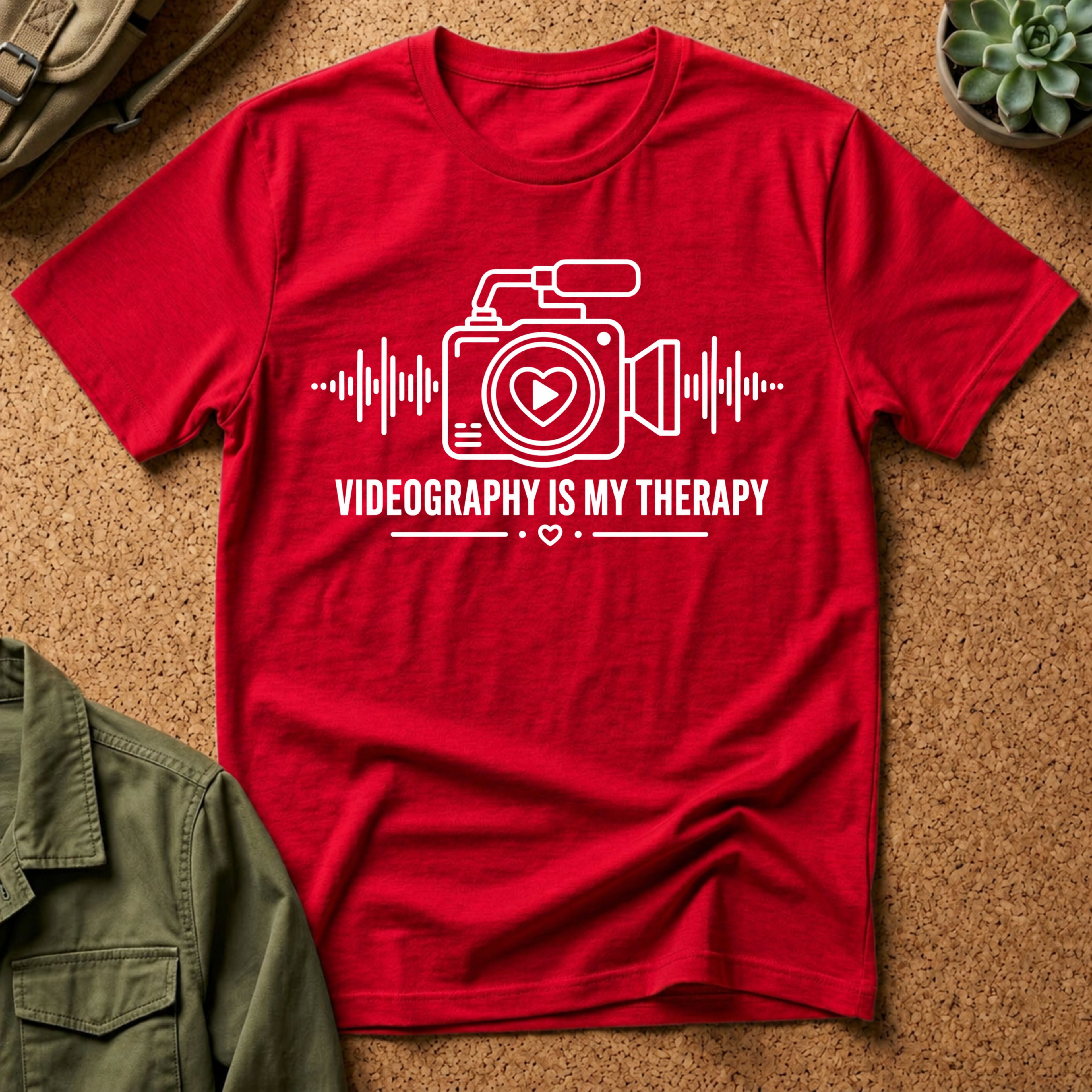 Videography is my Therapy T-Shirt