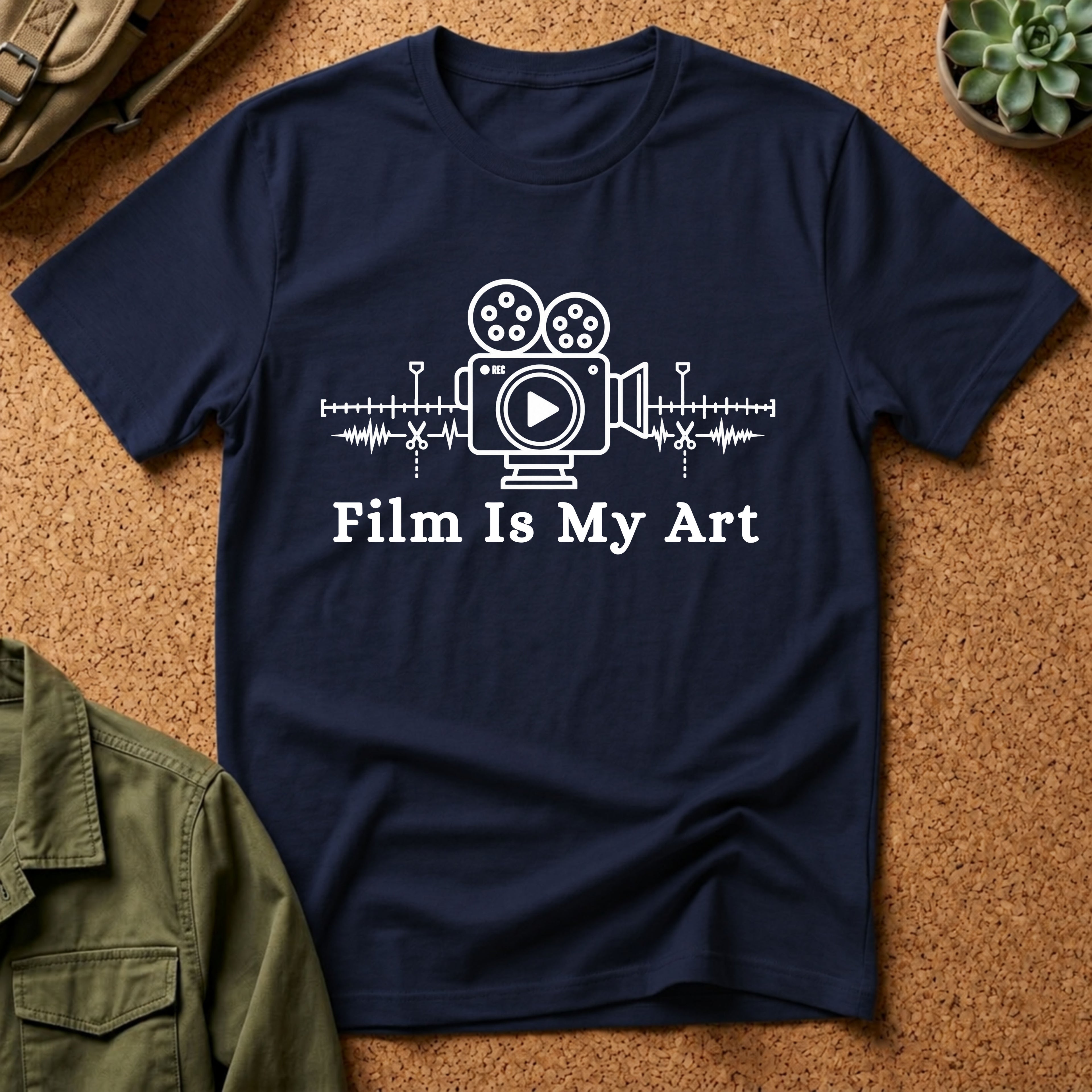 Film is My Art, Videographer graphic T-Shirt