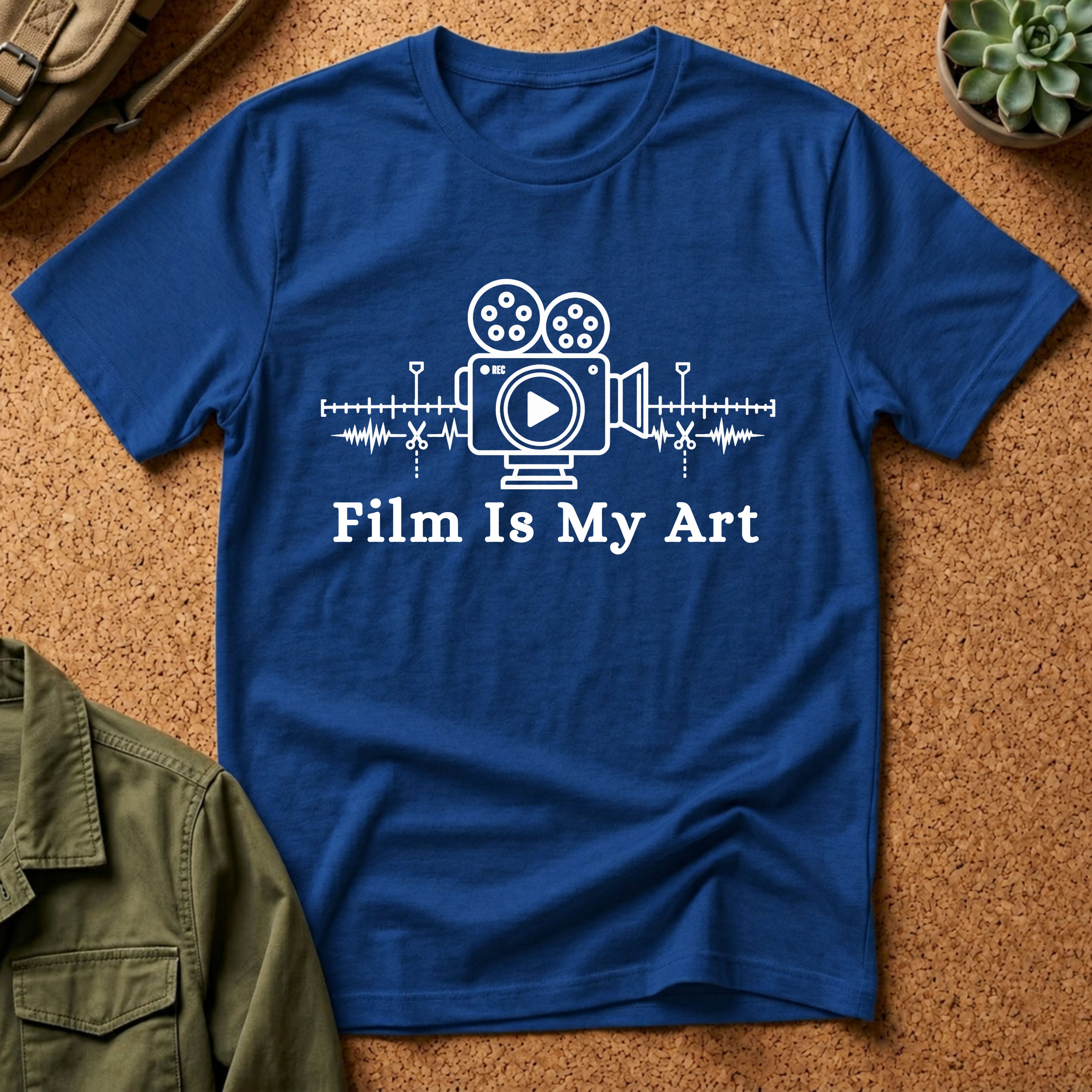 Film is My Art, Videographer graphic T-Shirt