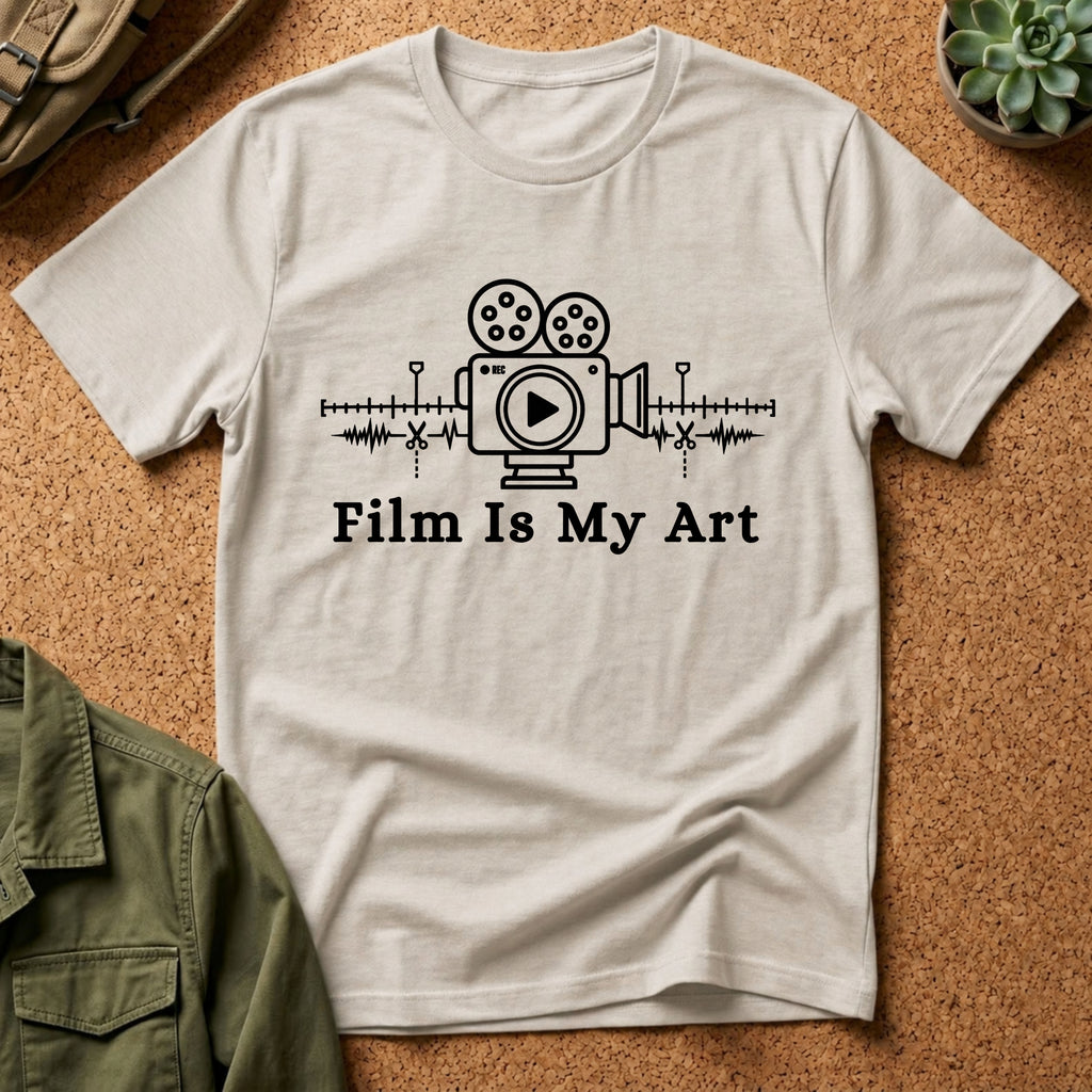 Film is My Art, Videographer graphic T-Shirt