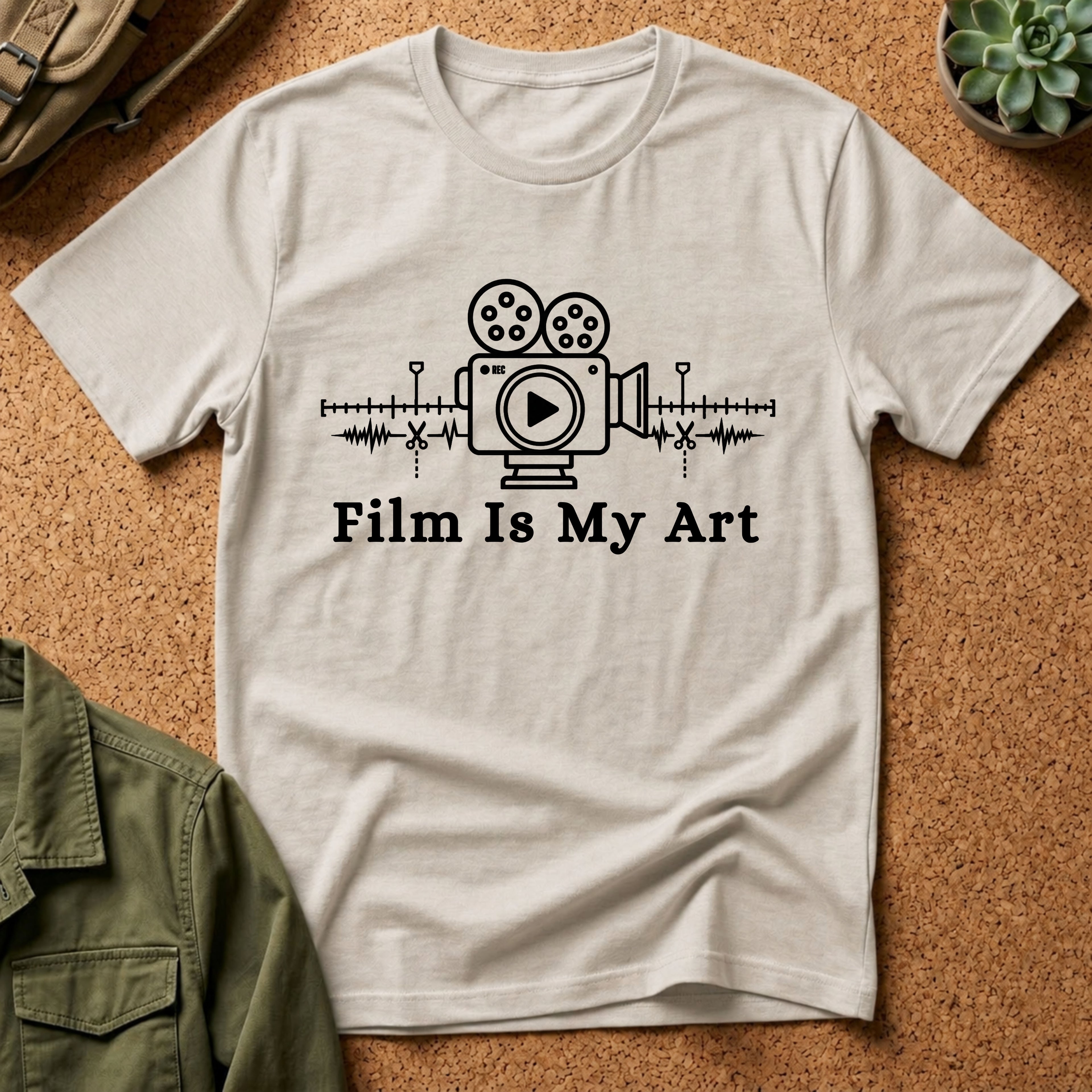 Film is My Art, Videographer graphic T-Shirt