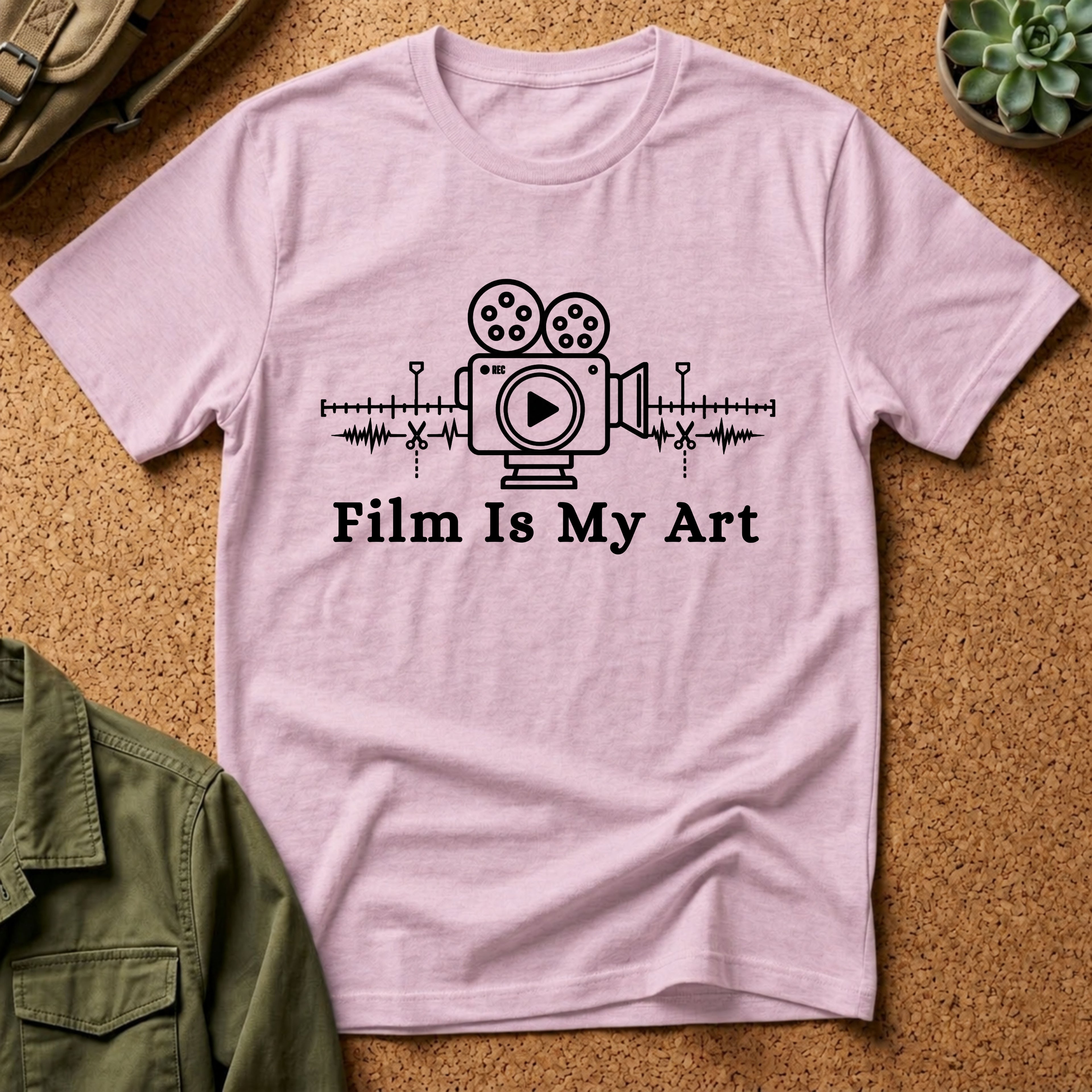 Film is My Art, Videographer graphic T-Shirt