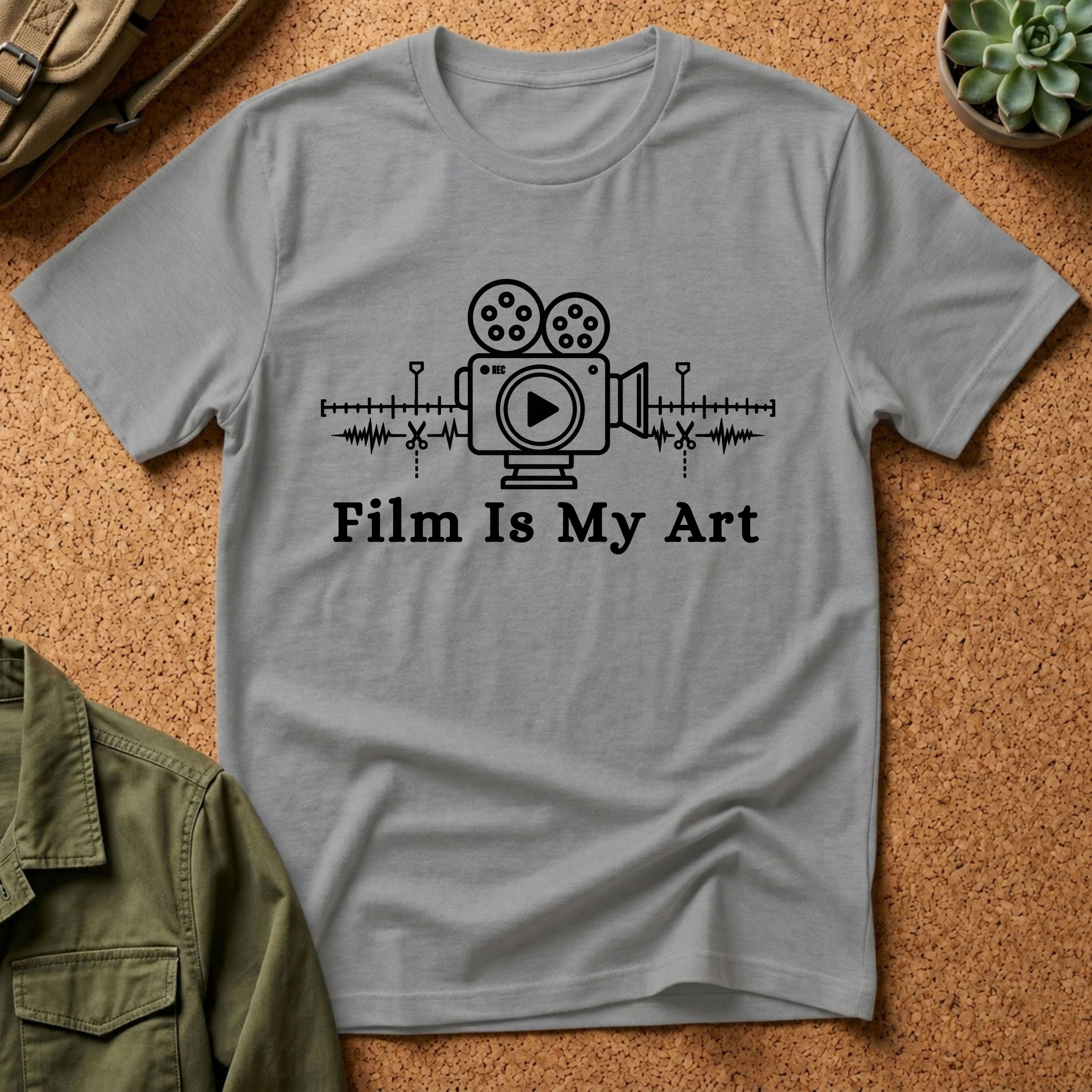 Film is My Art, Videographer graphic T-Shirt