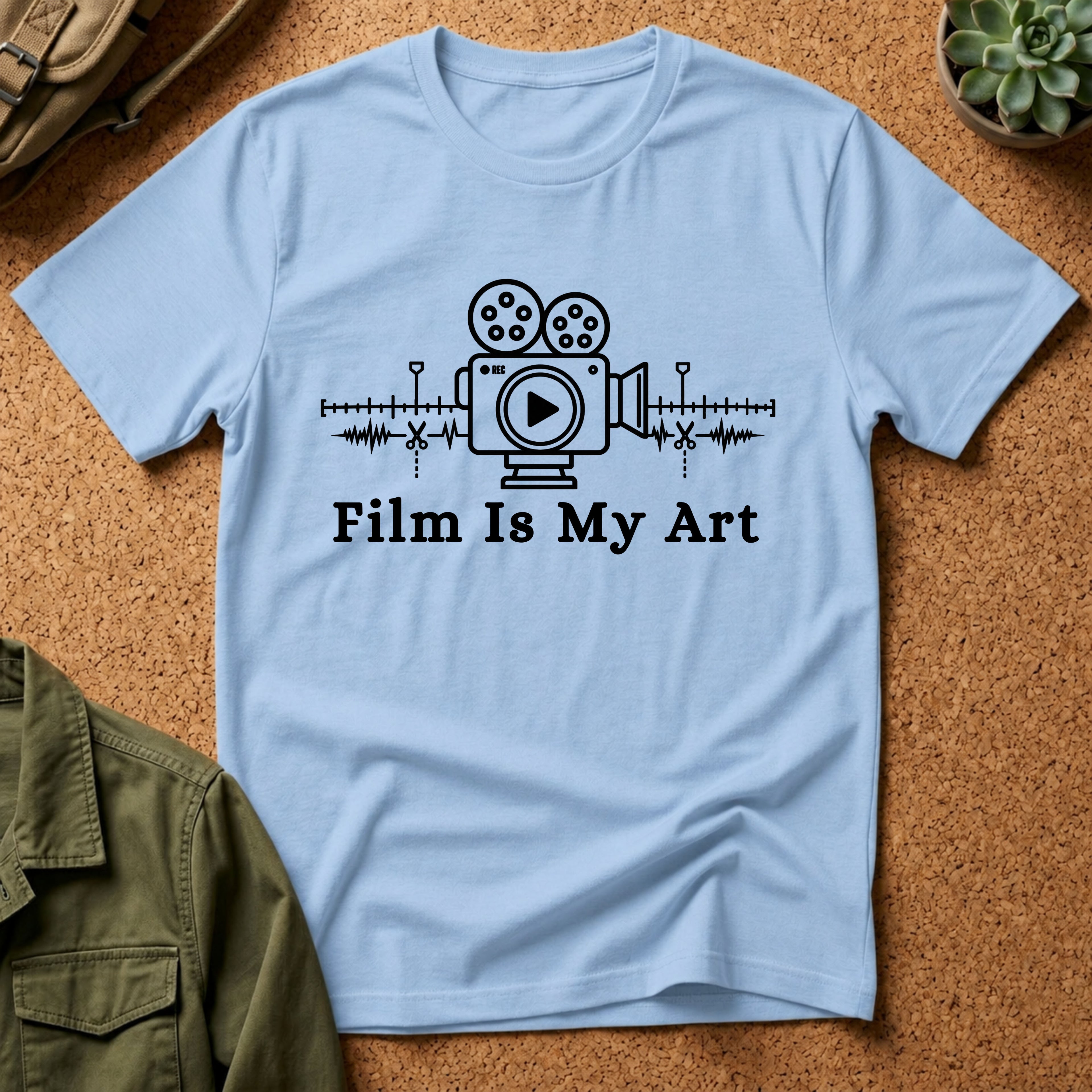Film is My Art, Videographer graphic T-Shirt