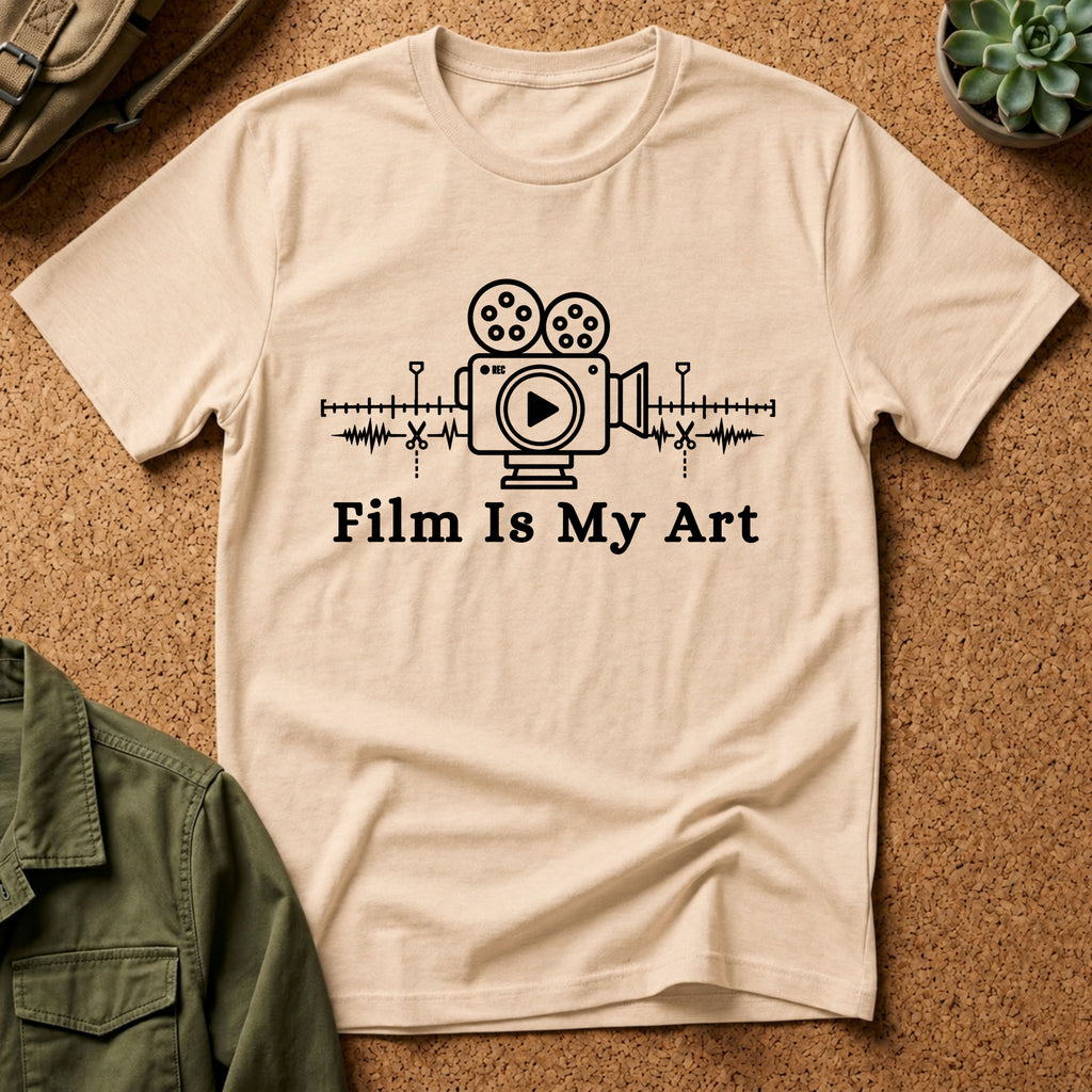 Film is My Art, Videographer graphic T-Shirt