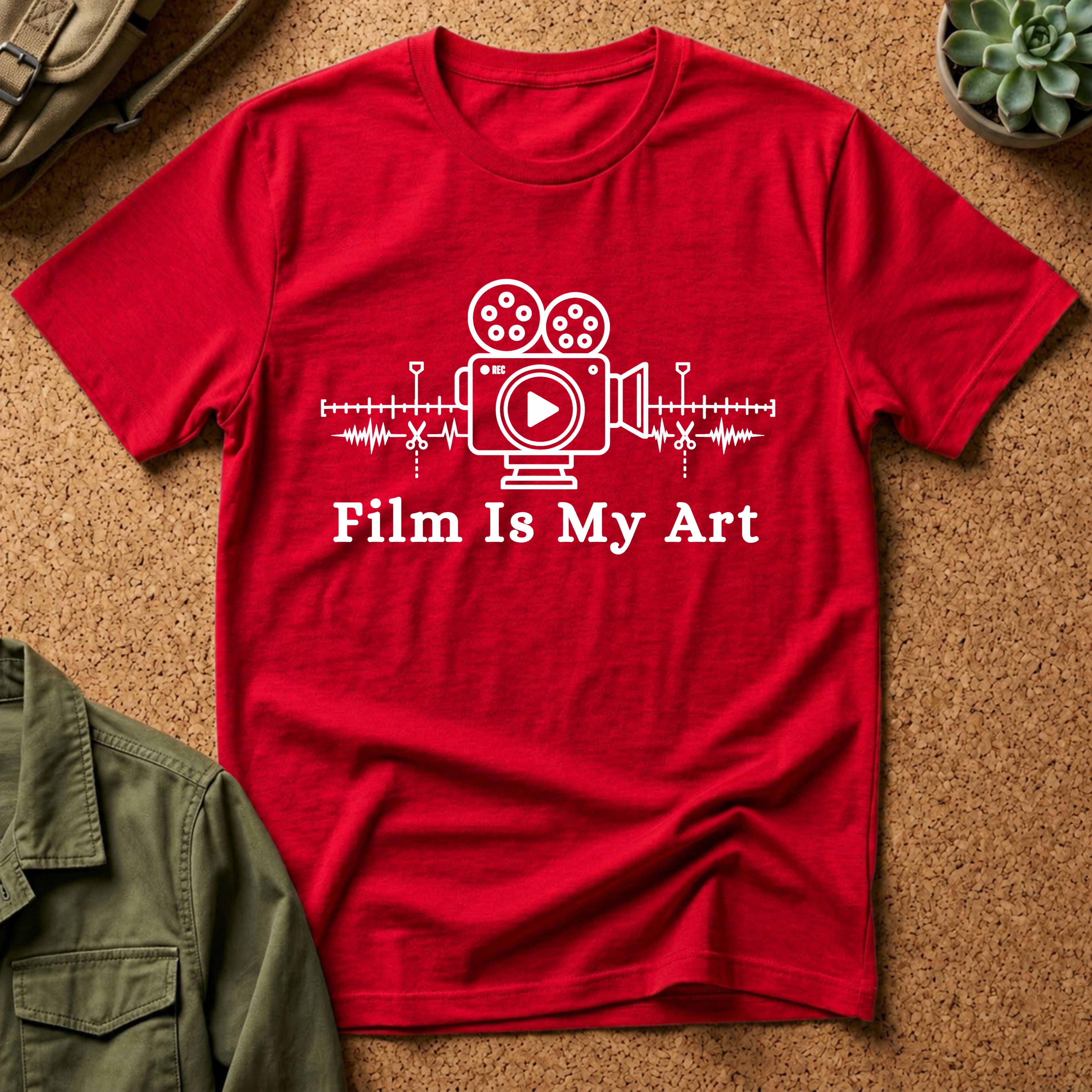 Film is My Art, Videographer graphic T-Shirt