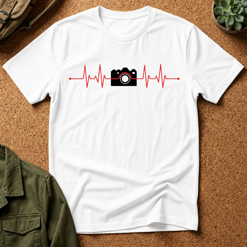 Camera Heartbeat T-Shirt