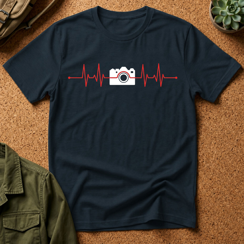 Camera Heartbeat T-Shirt