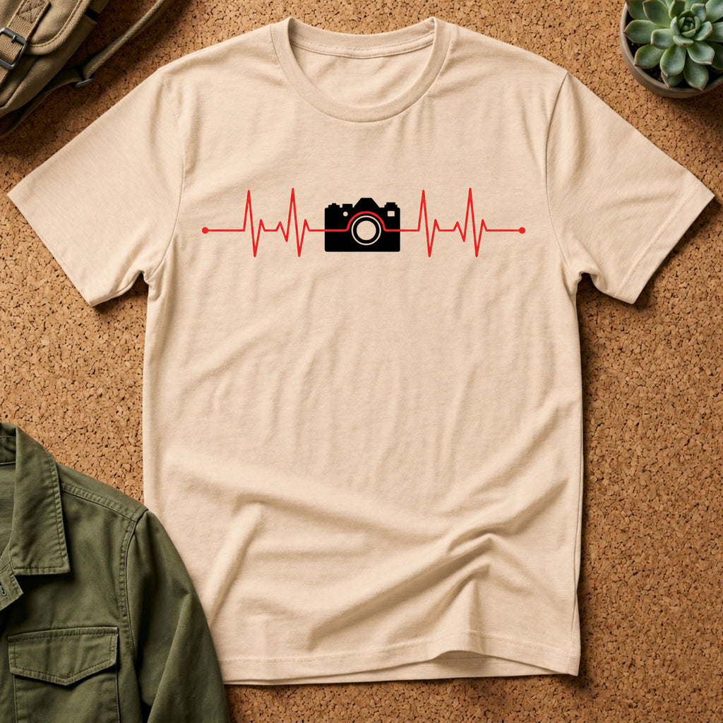 Camera Heartbeat T-Shirt