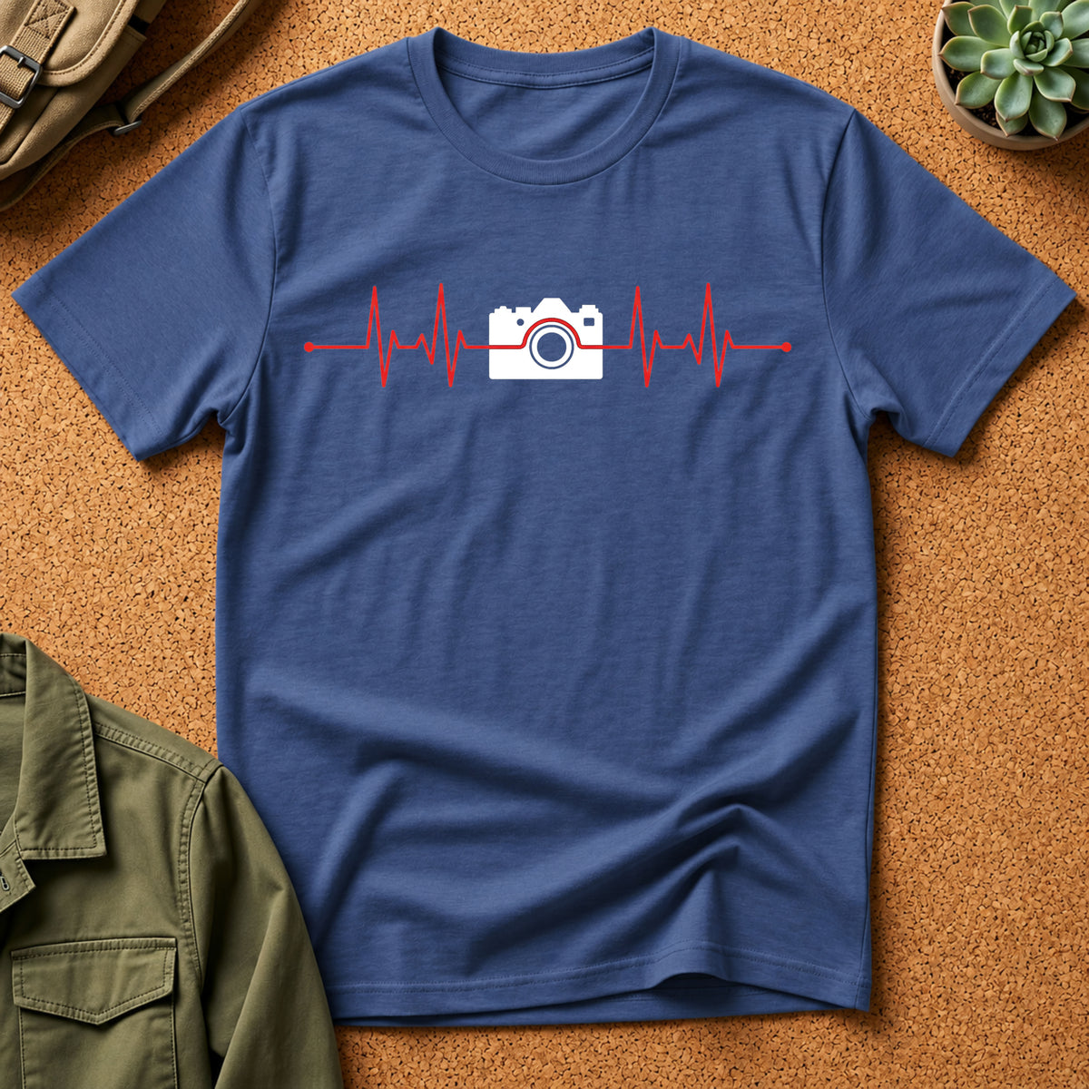 Camera Heartbeat T-Shirt