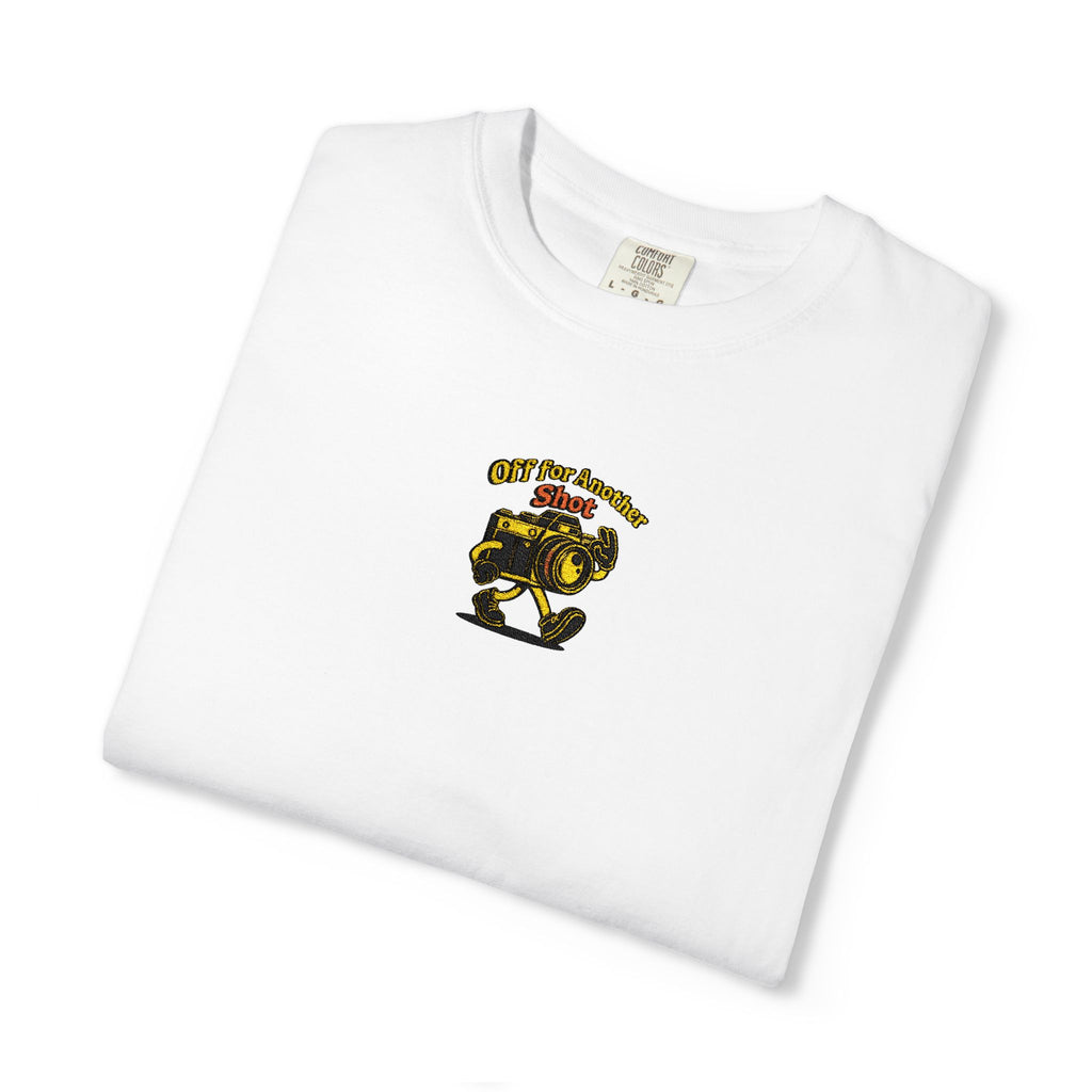 Off For Another Shot Embroidery T-shirt