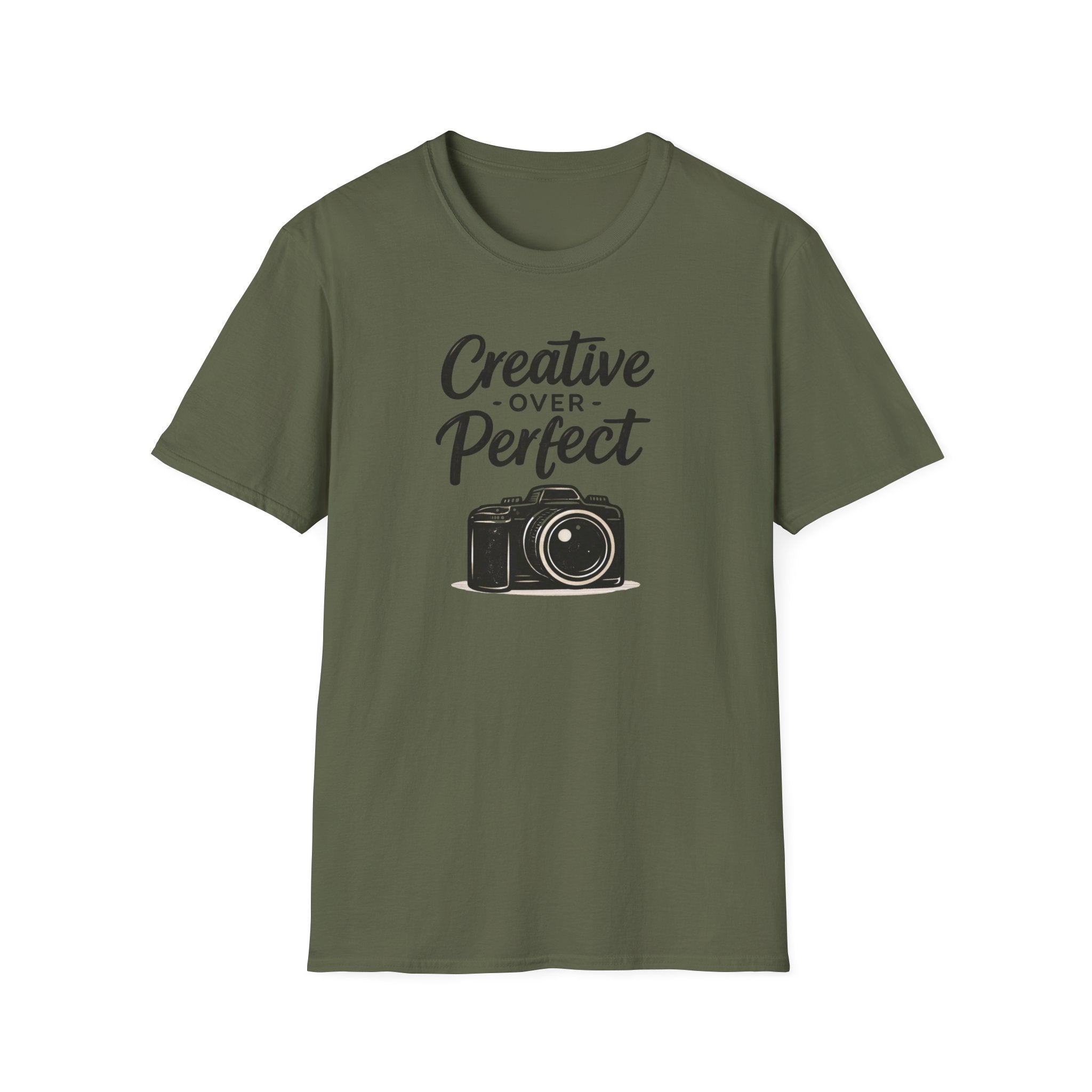 Creative Over Perfect Camera T-Shirt