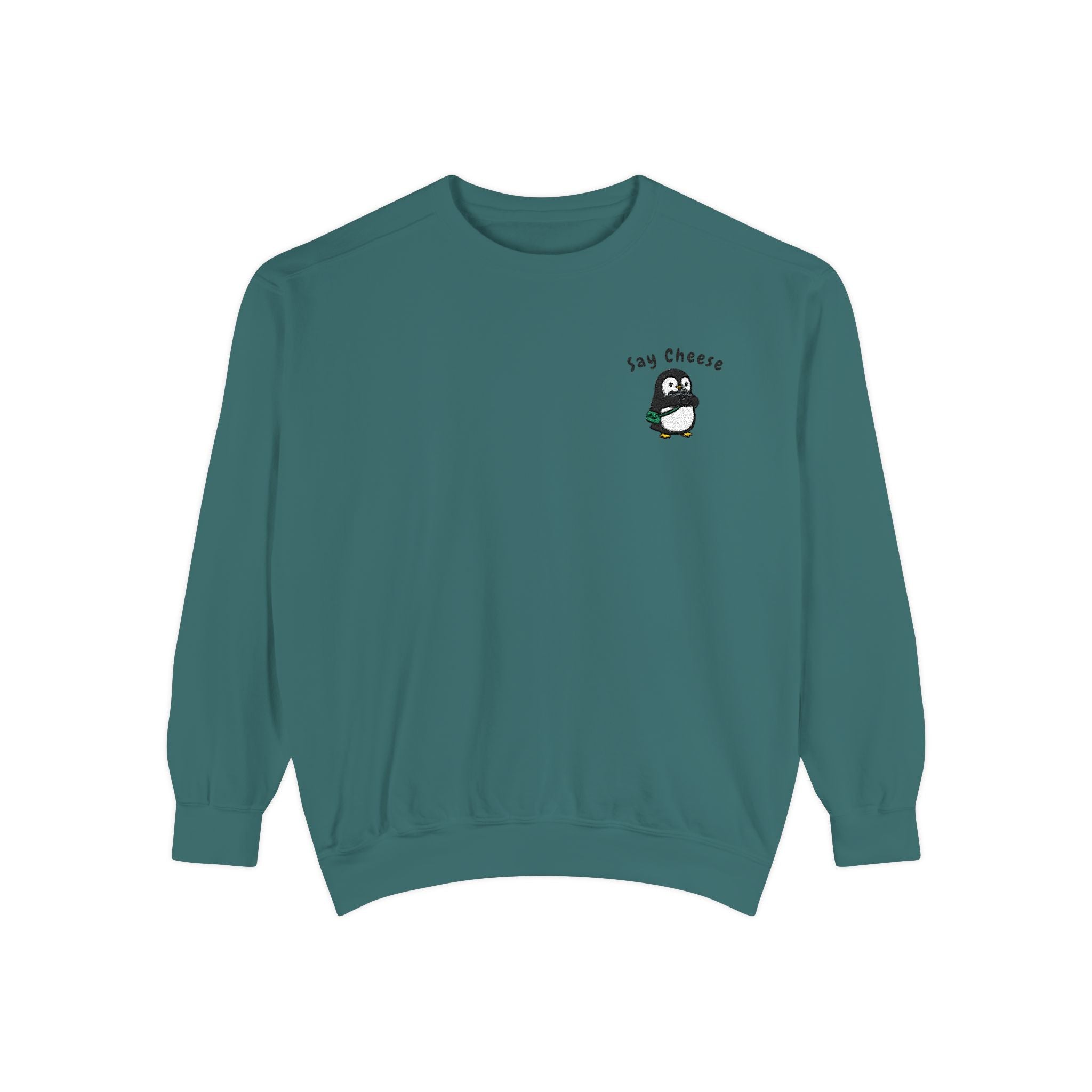 Say Cheese Penguin Sweatshirt