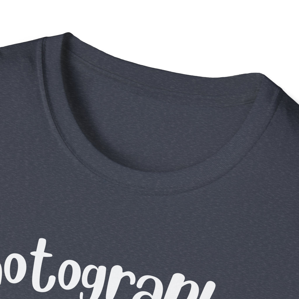 Photographer Camera Retroscript Graphic T‑Shirt
