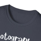 Photographer Camera Retroscript Graphic T‑Shirt
