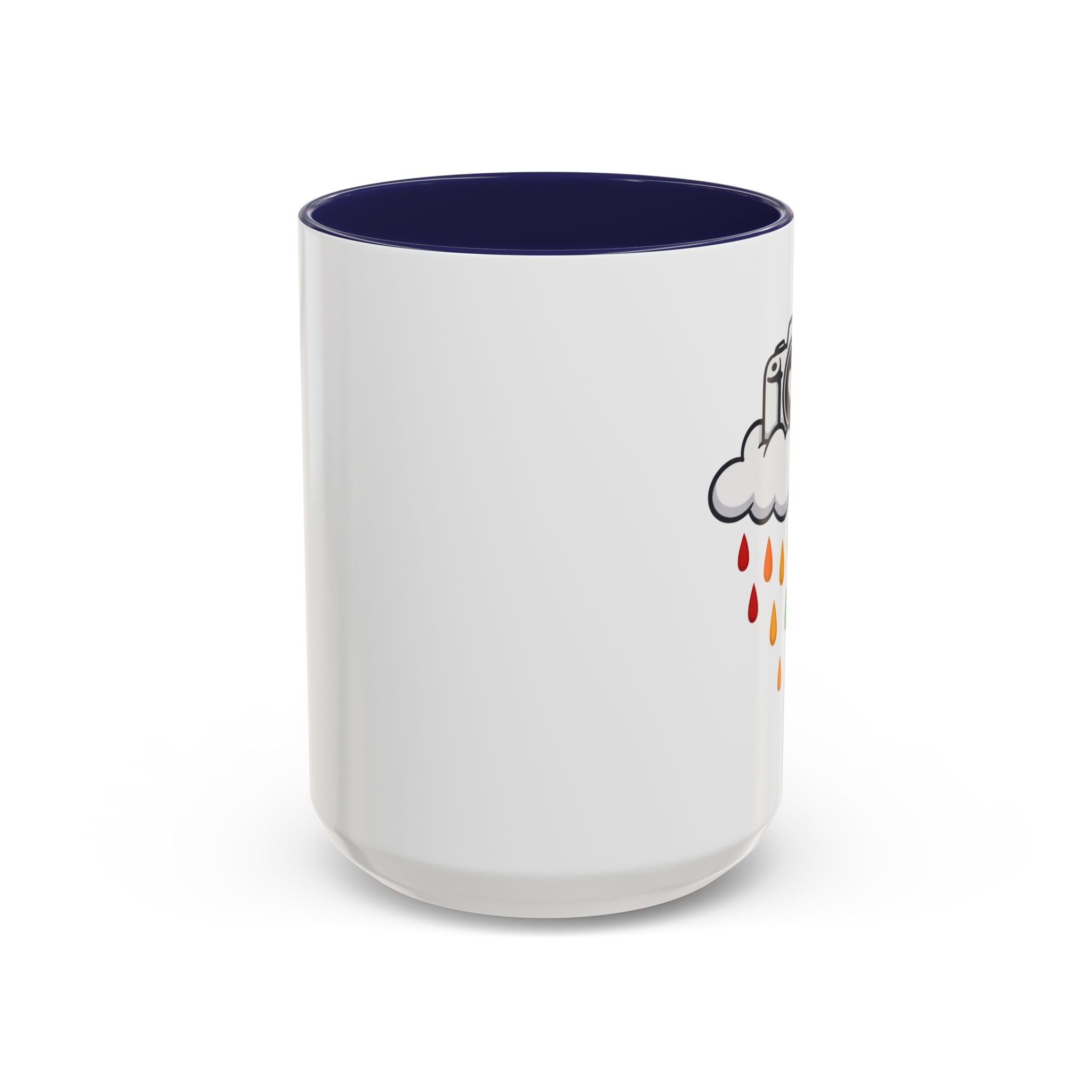 Rainbow Camera Coffee Mug — Photography Lover Accent Mug (11/15oz)