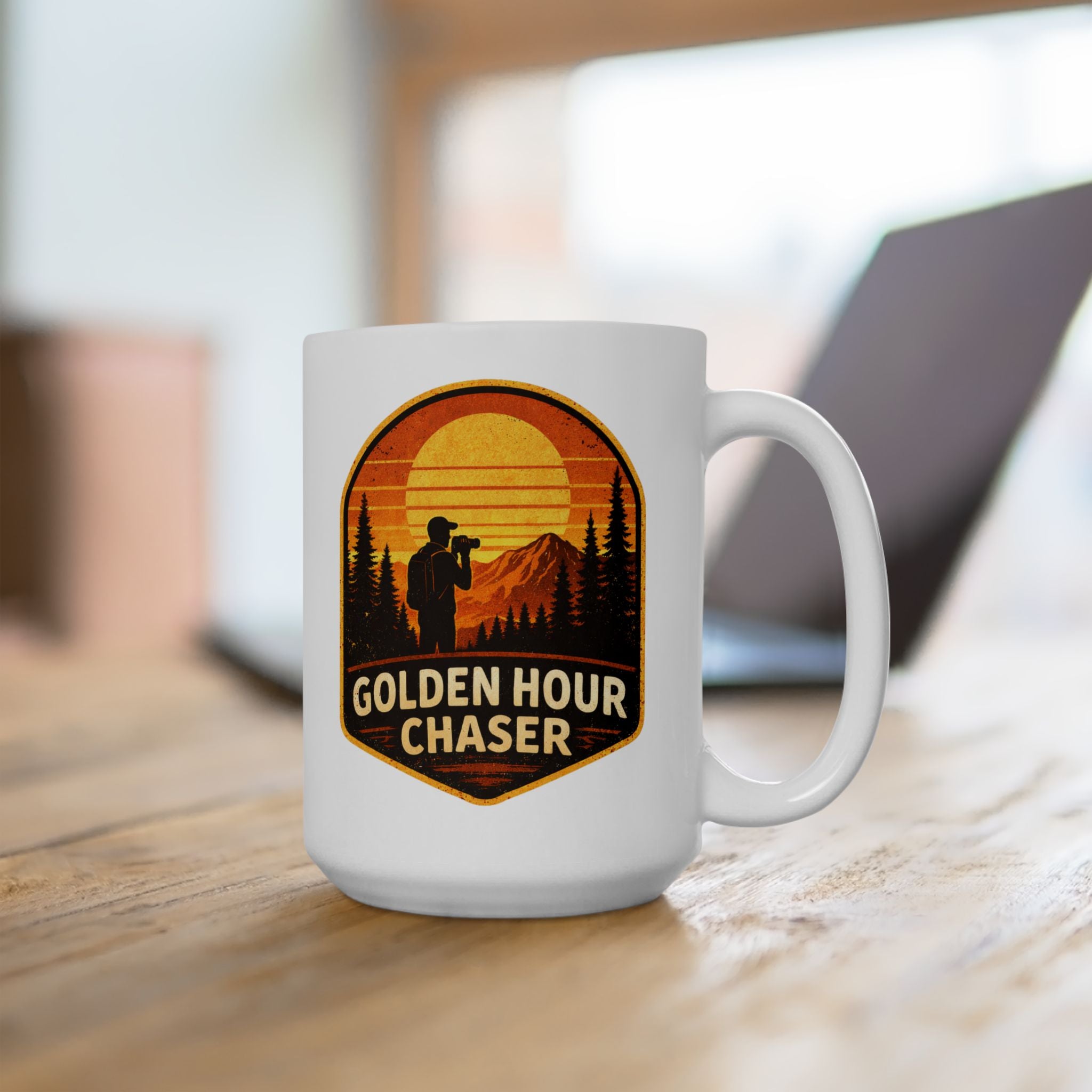 "Golden Hour Chaser" Coffee Mug (11-15oz)