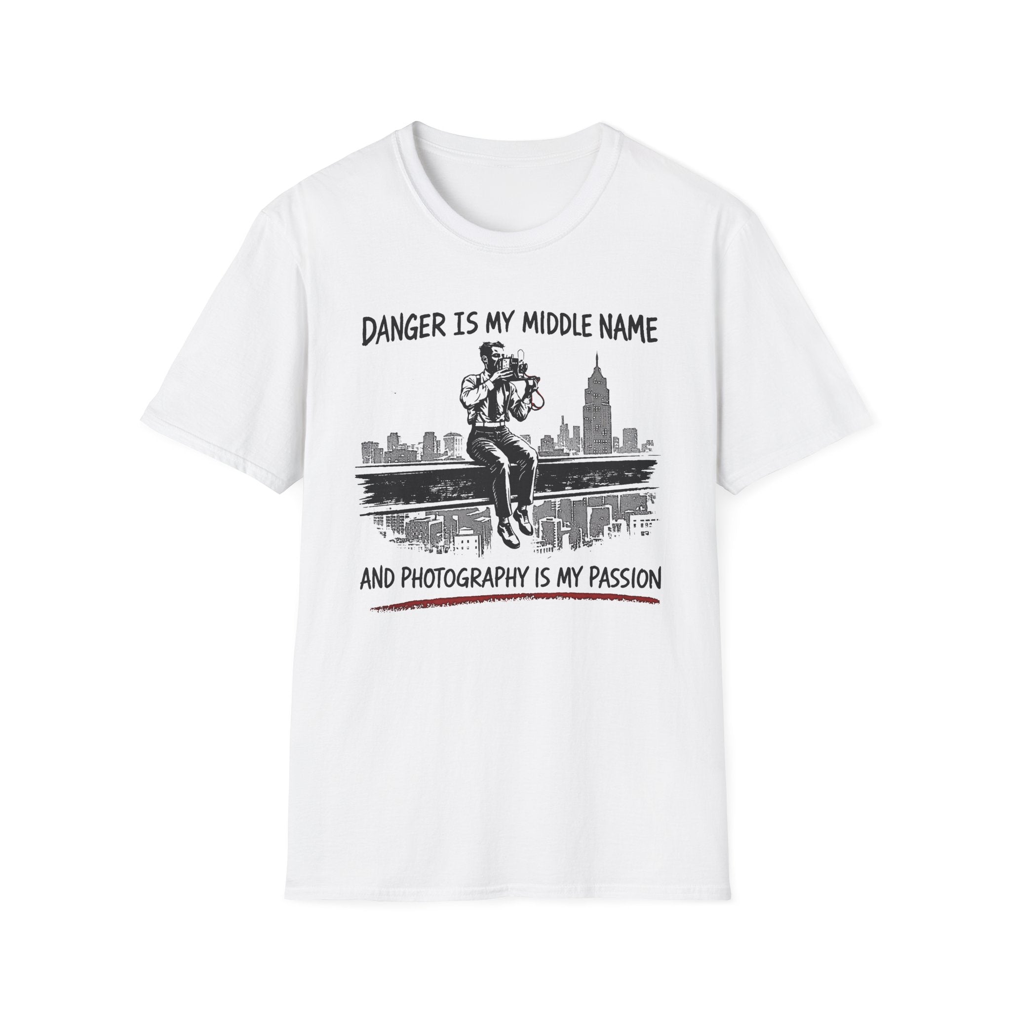 Danger Is My Middle Name and Photography Is My Passion T-Shirt