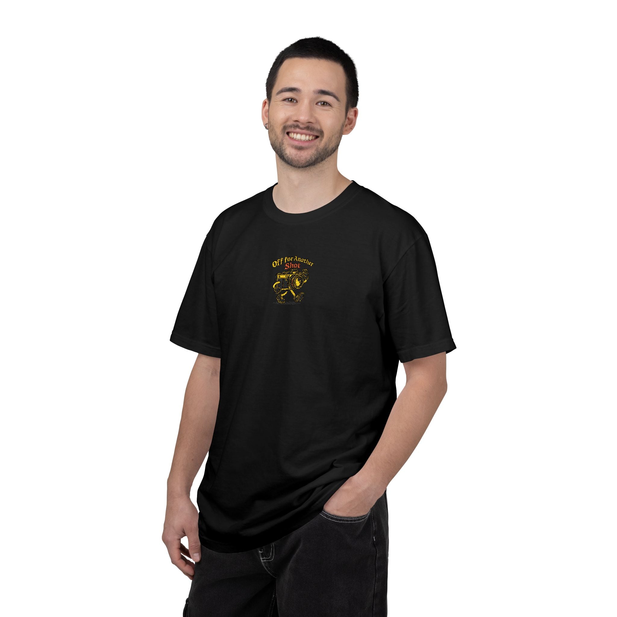 Off For Another Shot Embroidery T-shirt