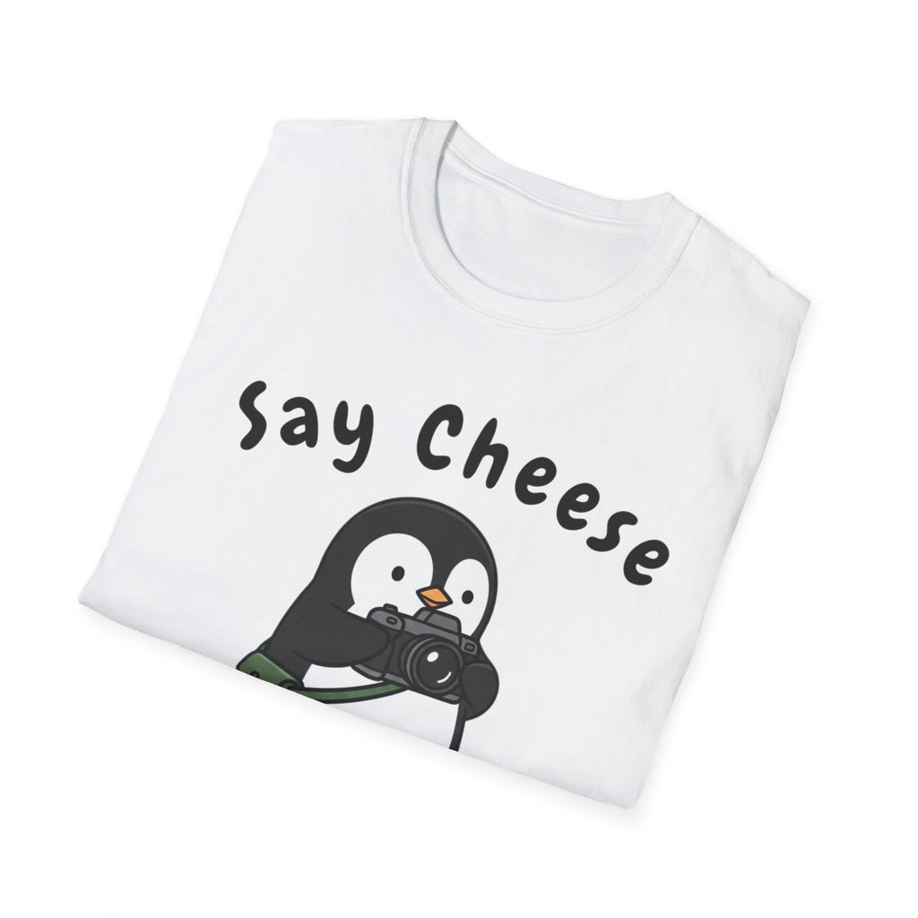 Say Cheese Penguin T-Shirt