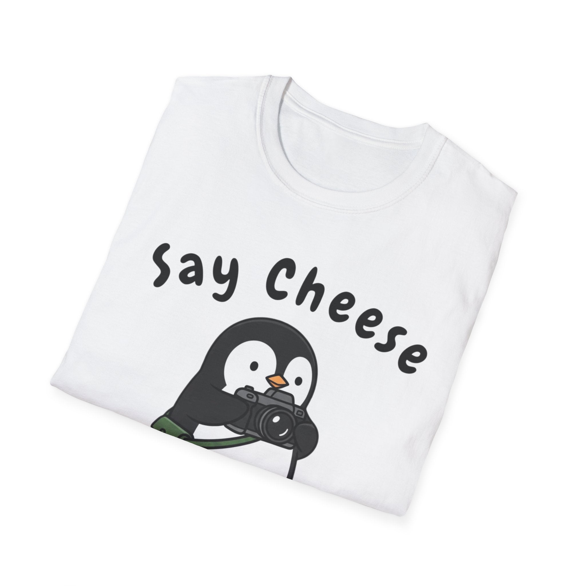 Say Cheese Penguin T-Shirt