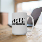'Evolution of a Photographer' Coffee Mug (11oz/15oz) Gift