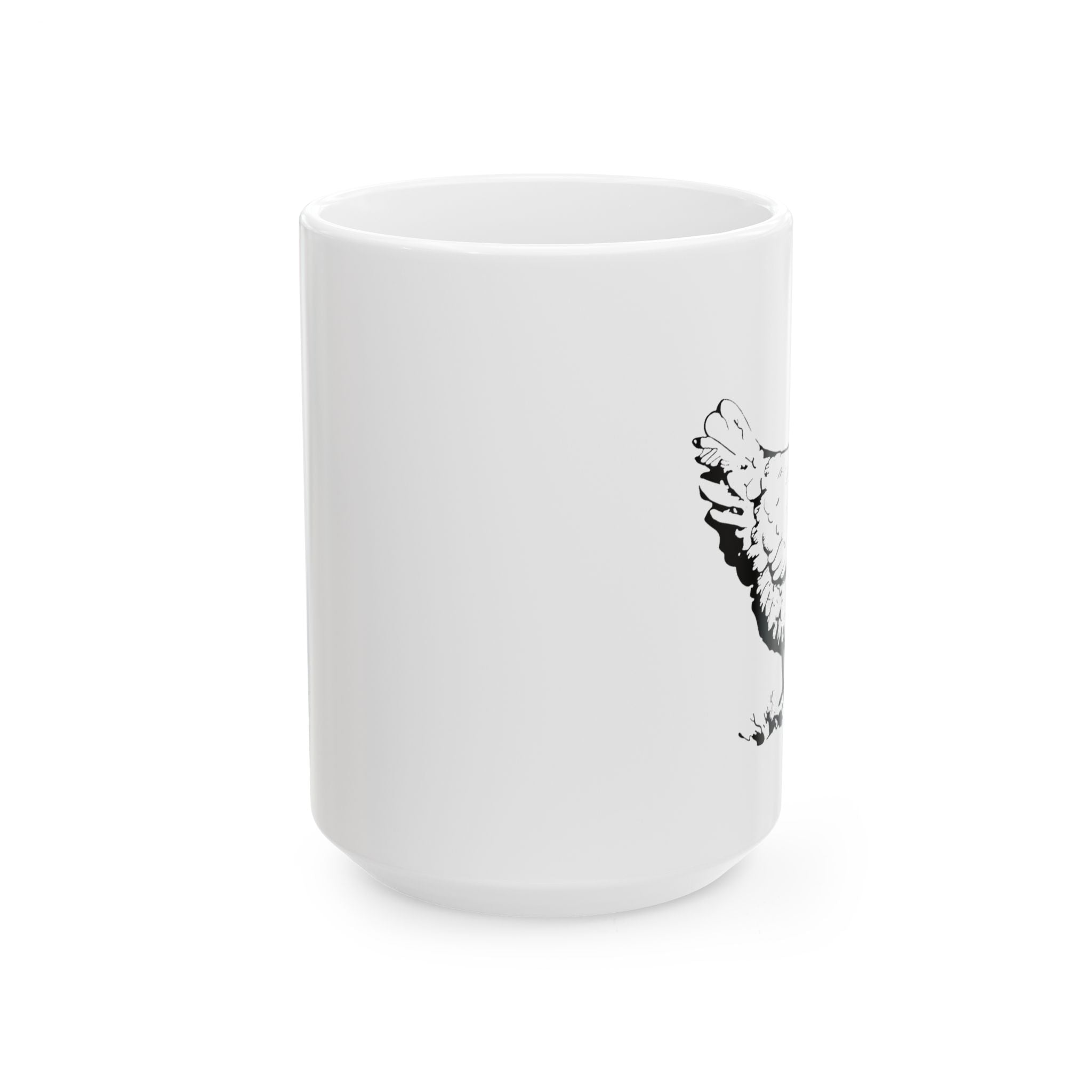 Photographer Chicken Ceramic Mug, (11oz, 15oz)